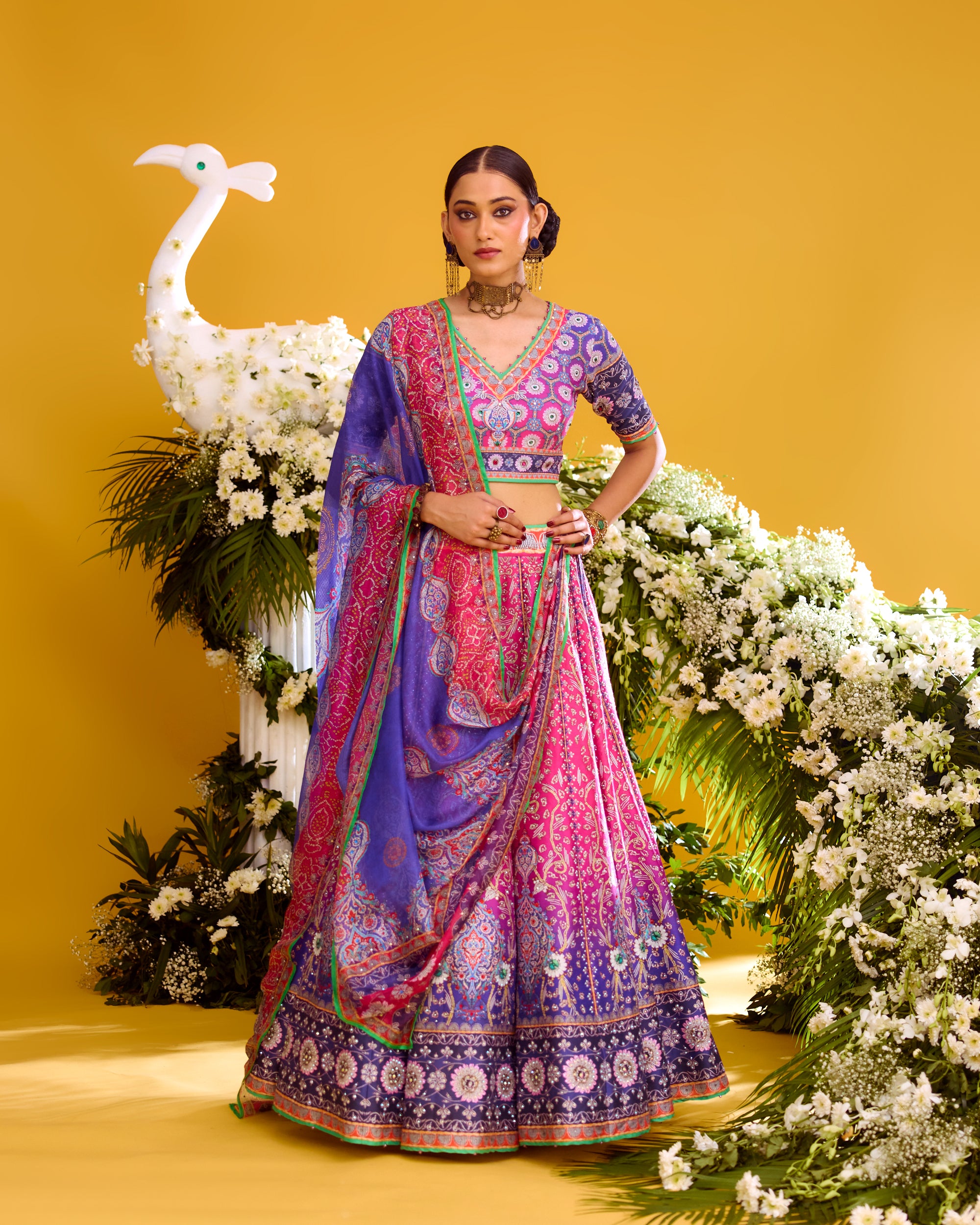 Baati : Leela - Purple/Majenta