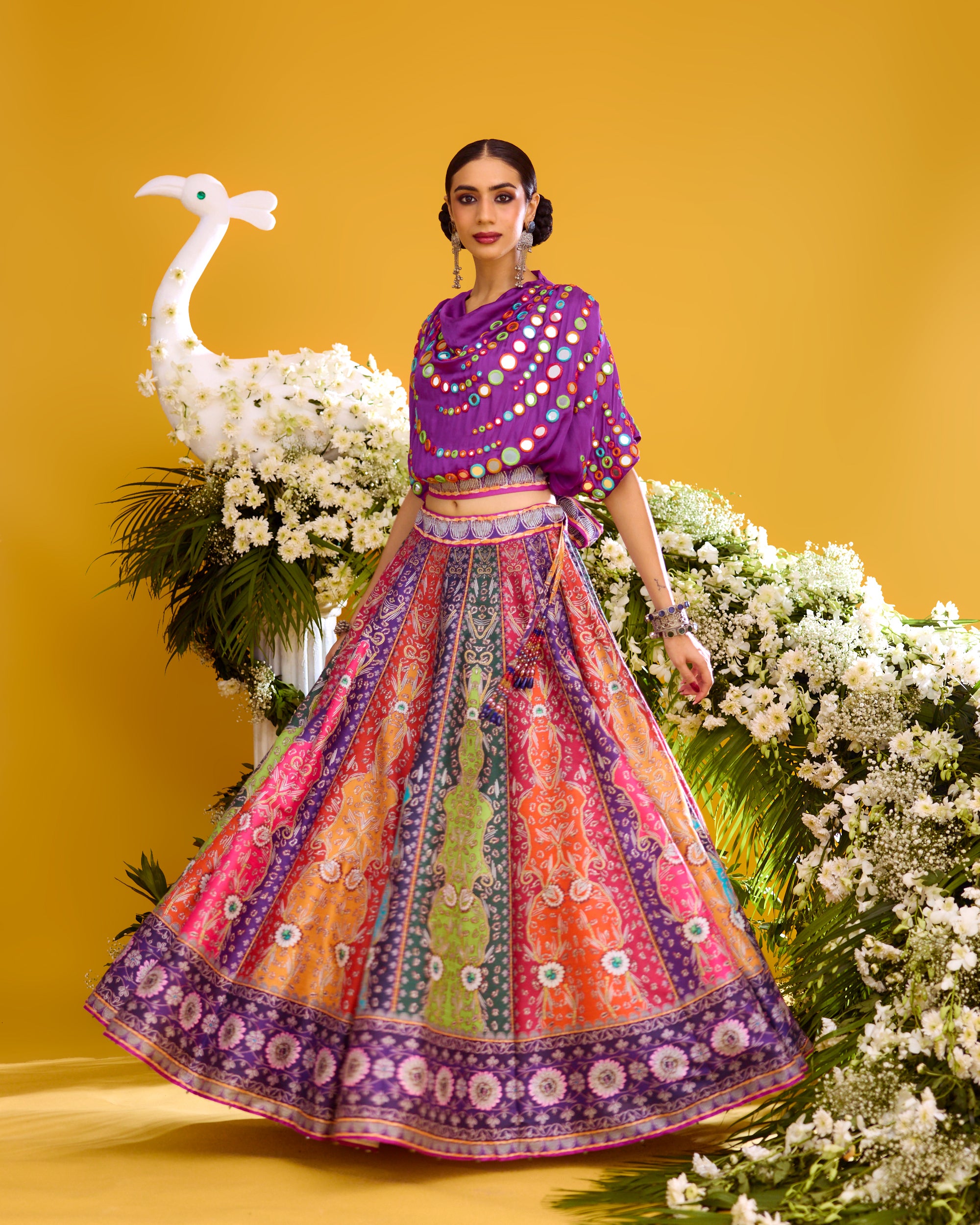 Baati : Varsha/Leela - Purple/Multi