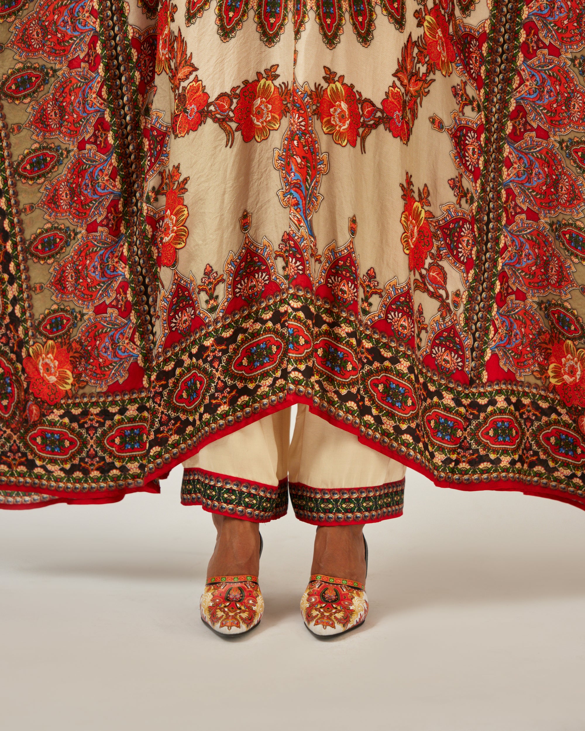 mon amour : Sharifa - Beige/Orange