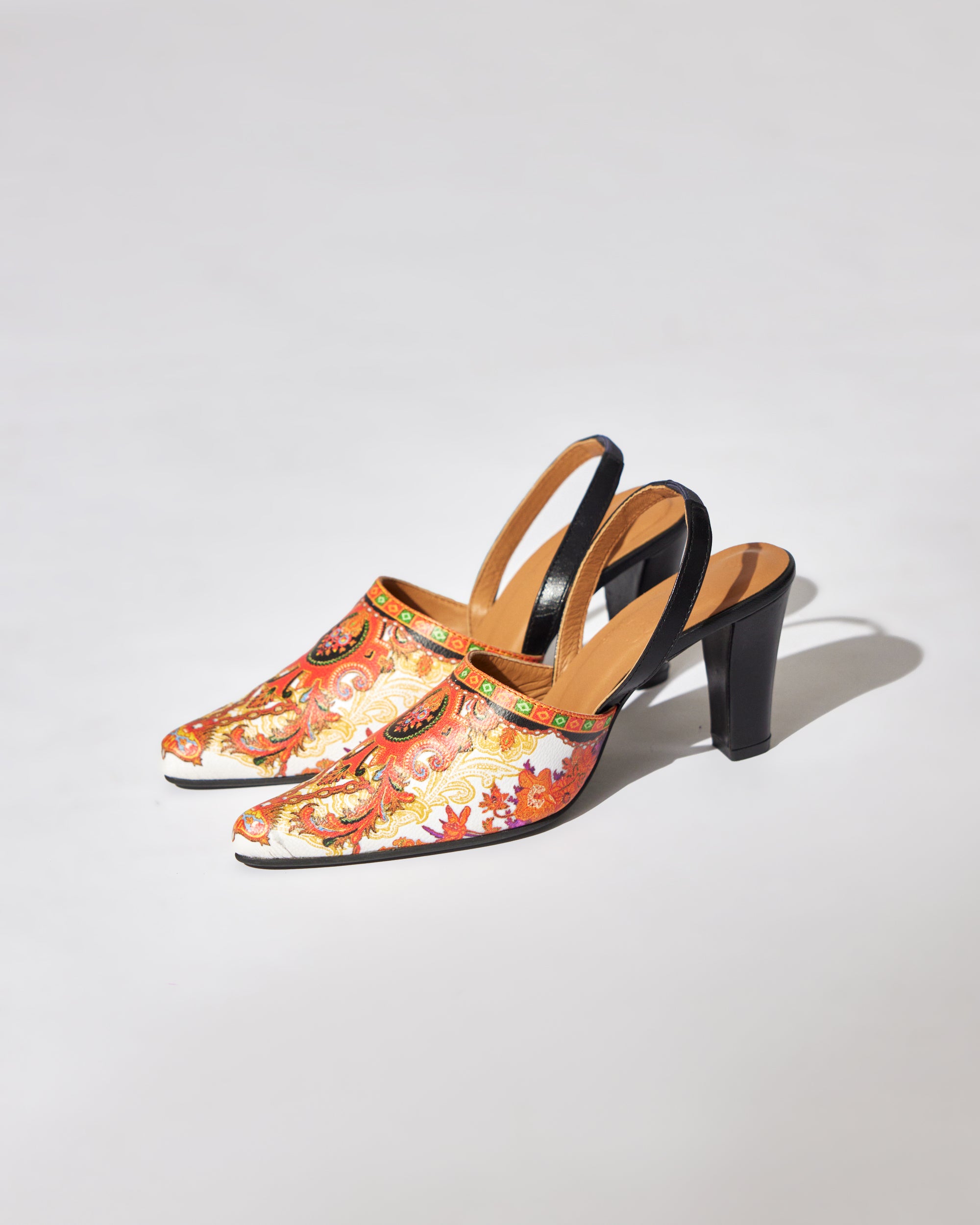 Mon Amour - Heels : Orange