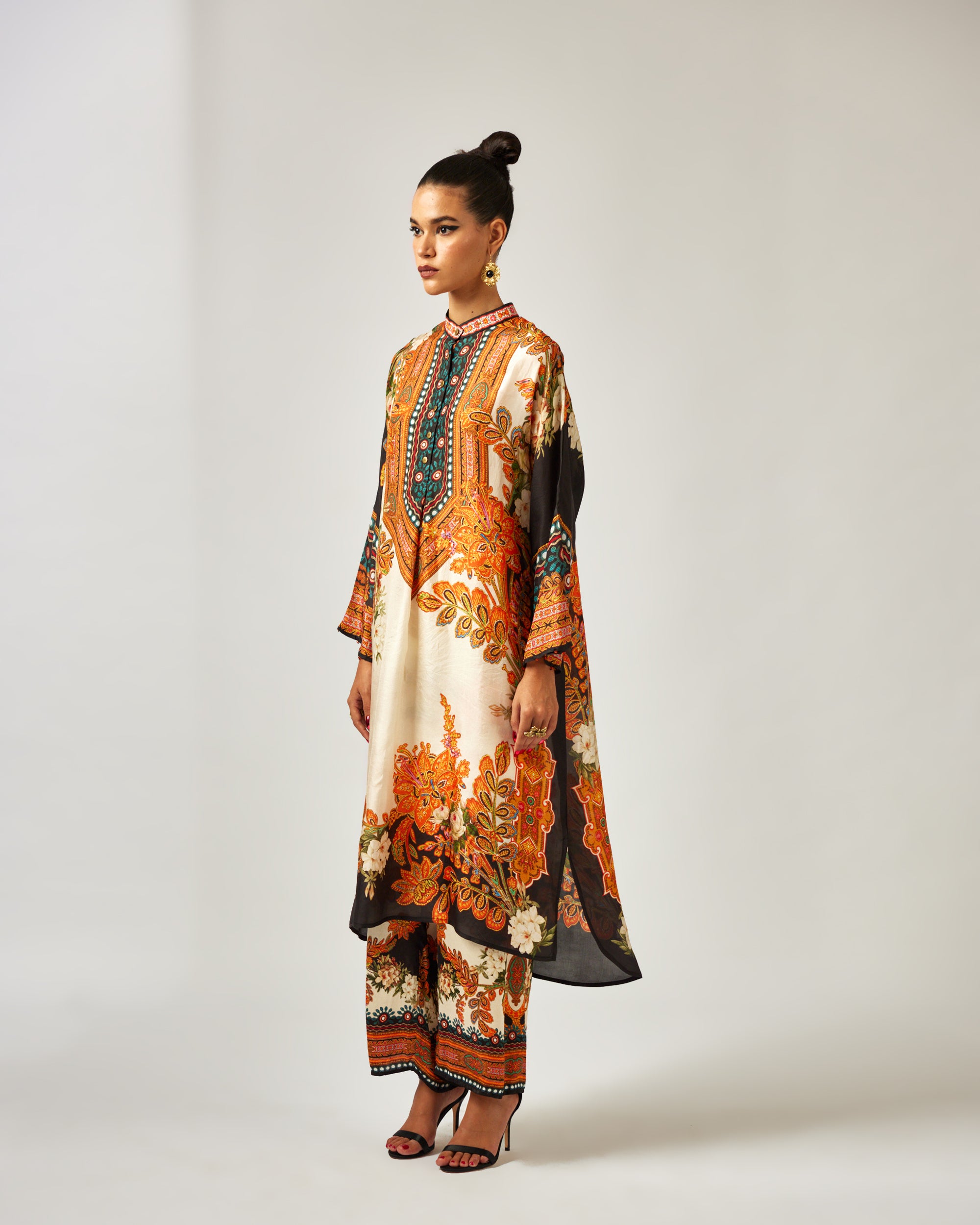 mon amour : Kalini - Orange/Black
