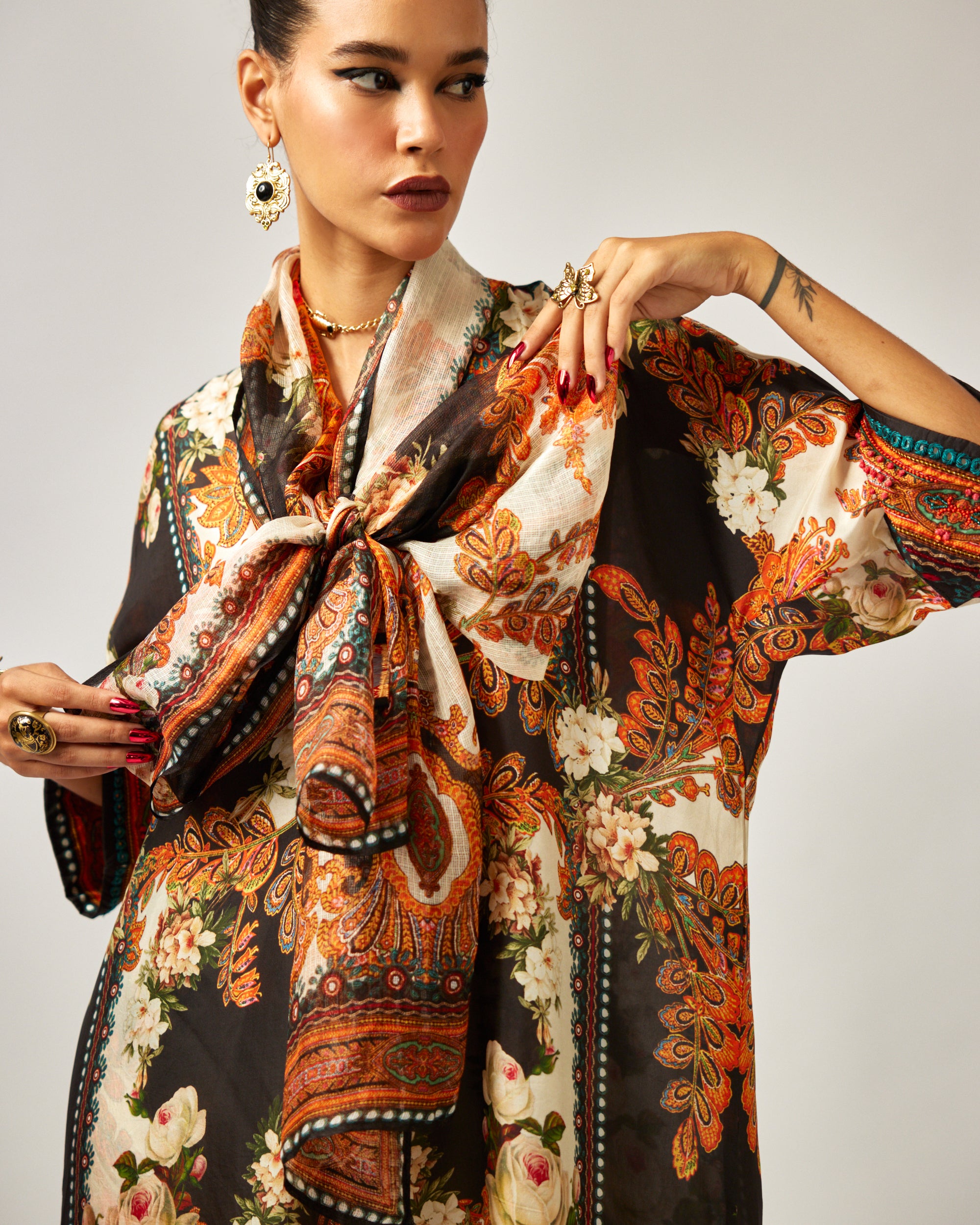mon amour : Banera - Orange/Black