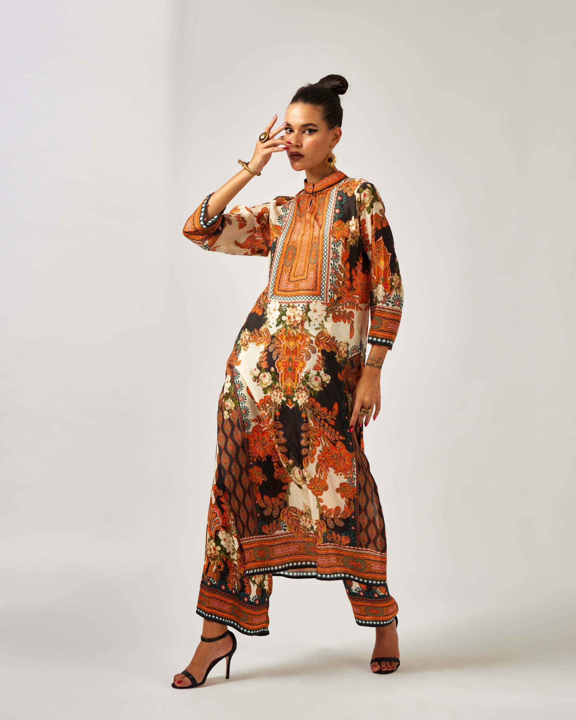 mon amour : Champa - Orange/Black