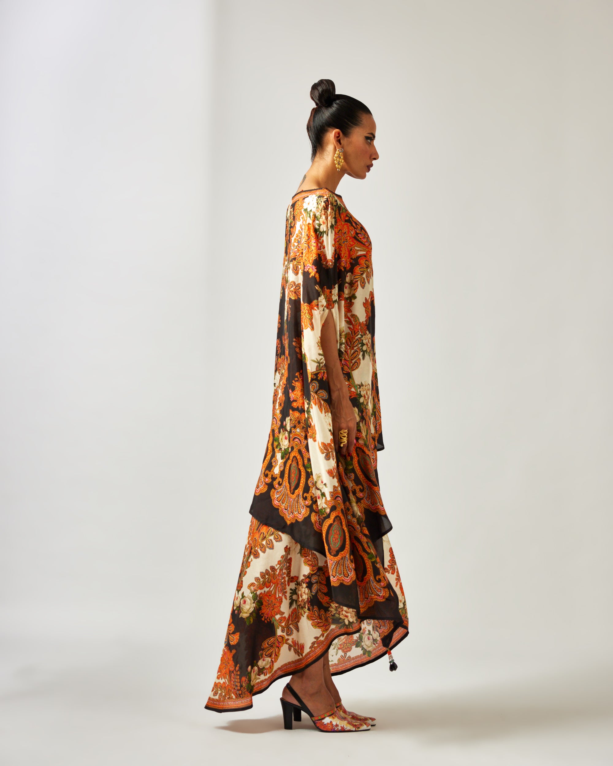 mon amour : Kamini - Orange/Black