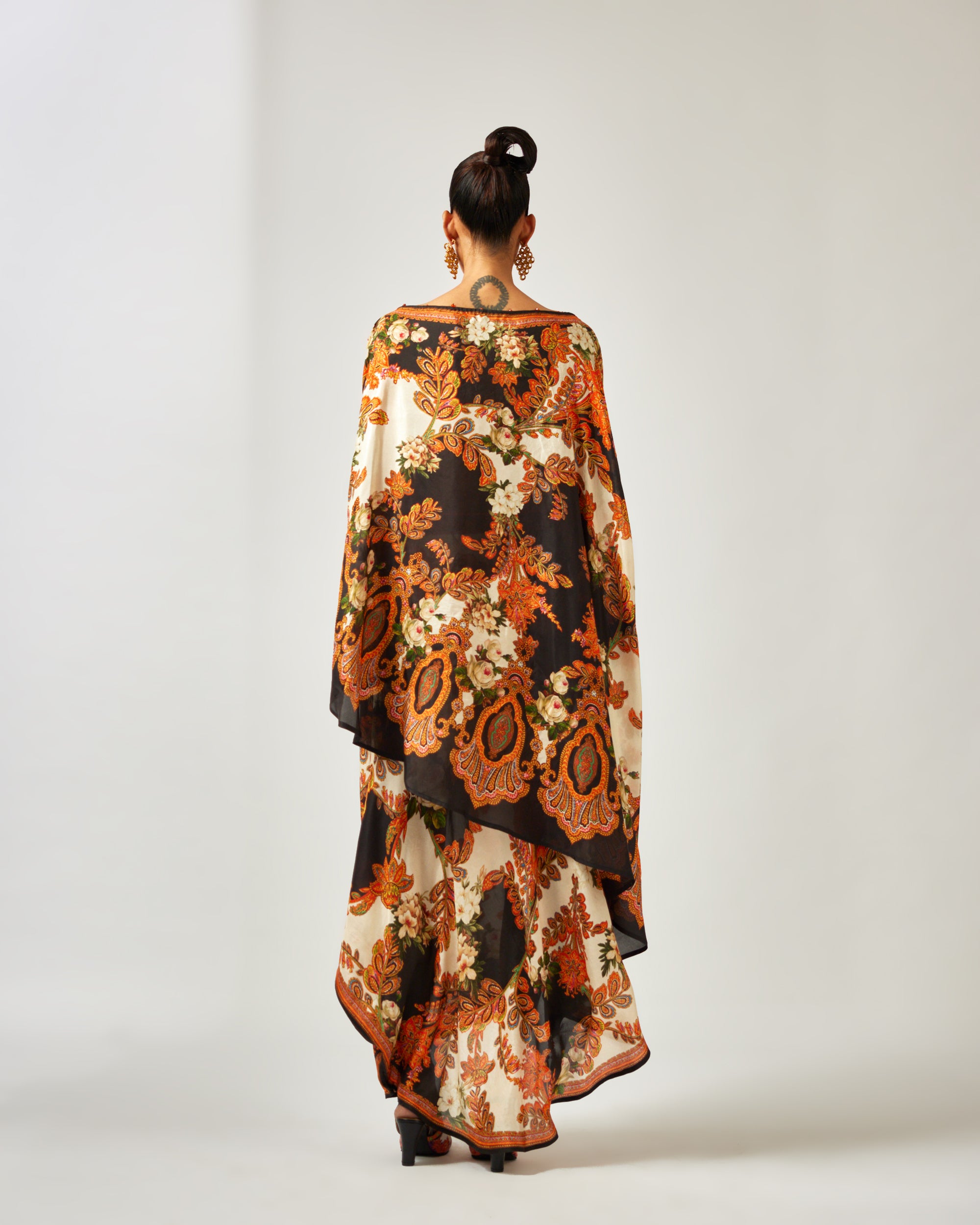 mon amour : Kamini - Orange/Black