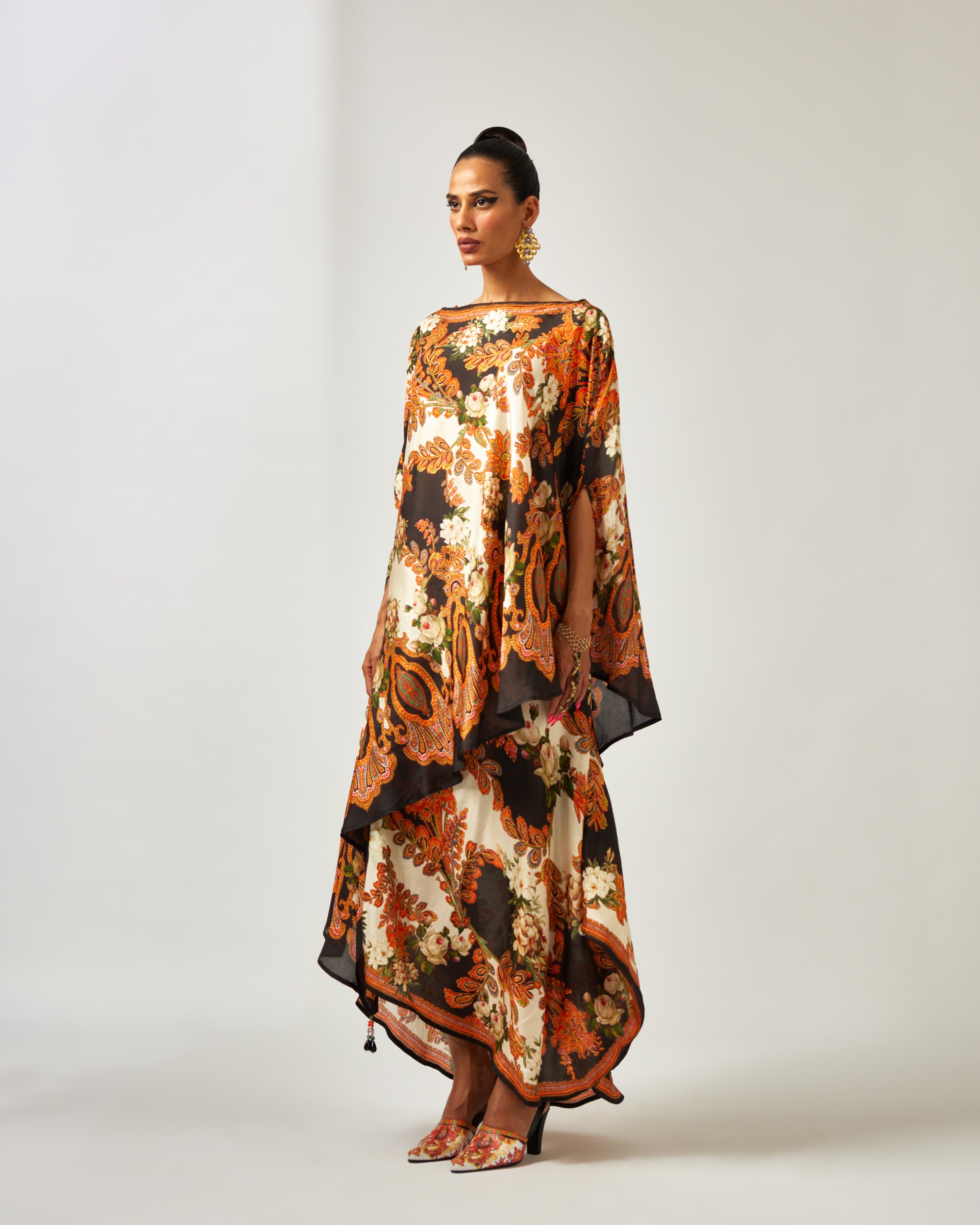 mon amour : Kamini - Orange/Black