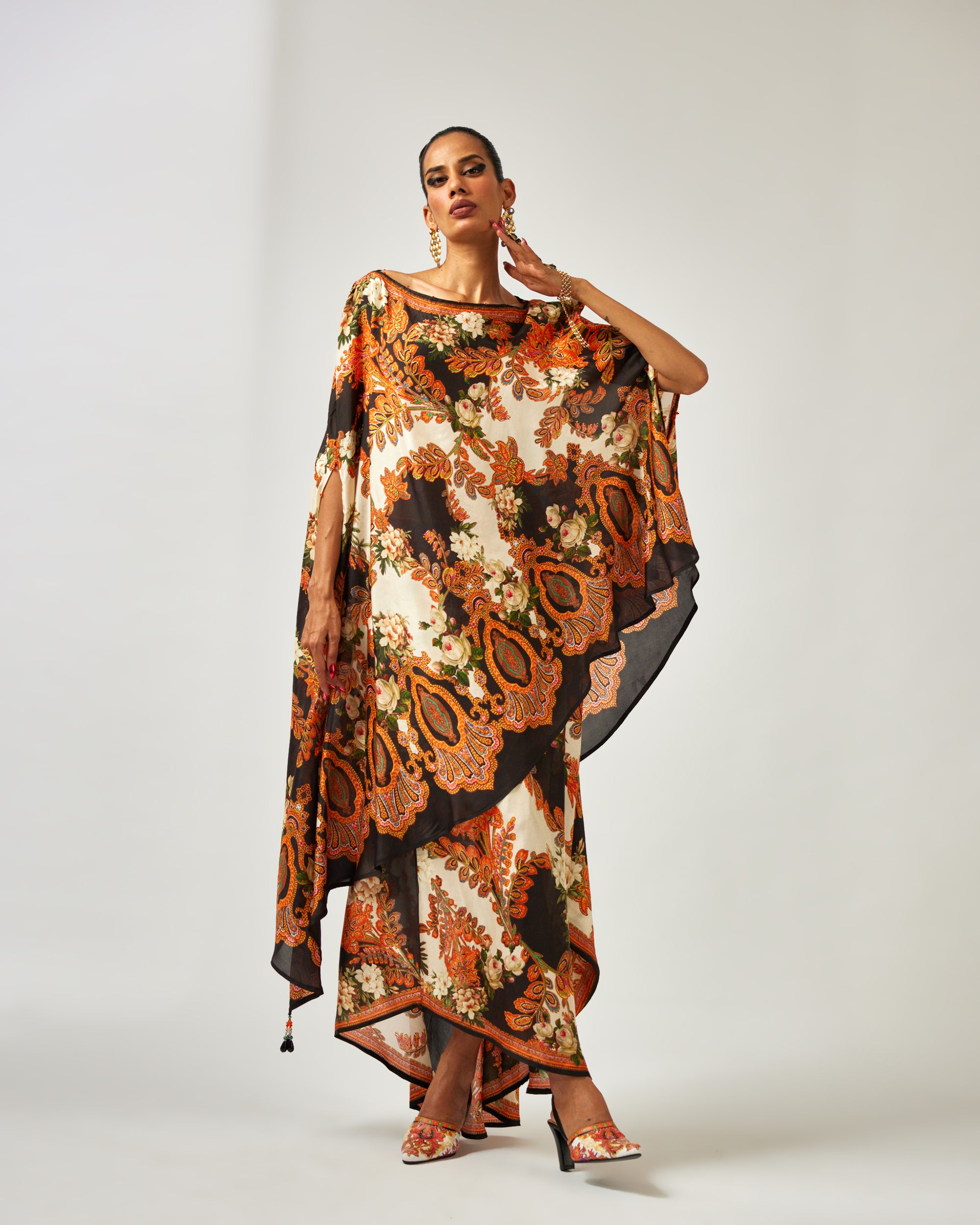 mon amour : Kamini - Orange/Black