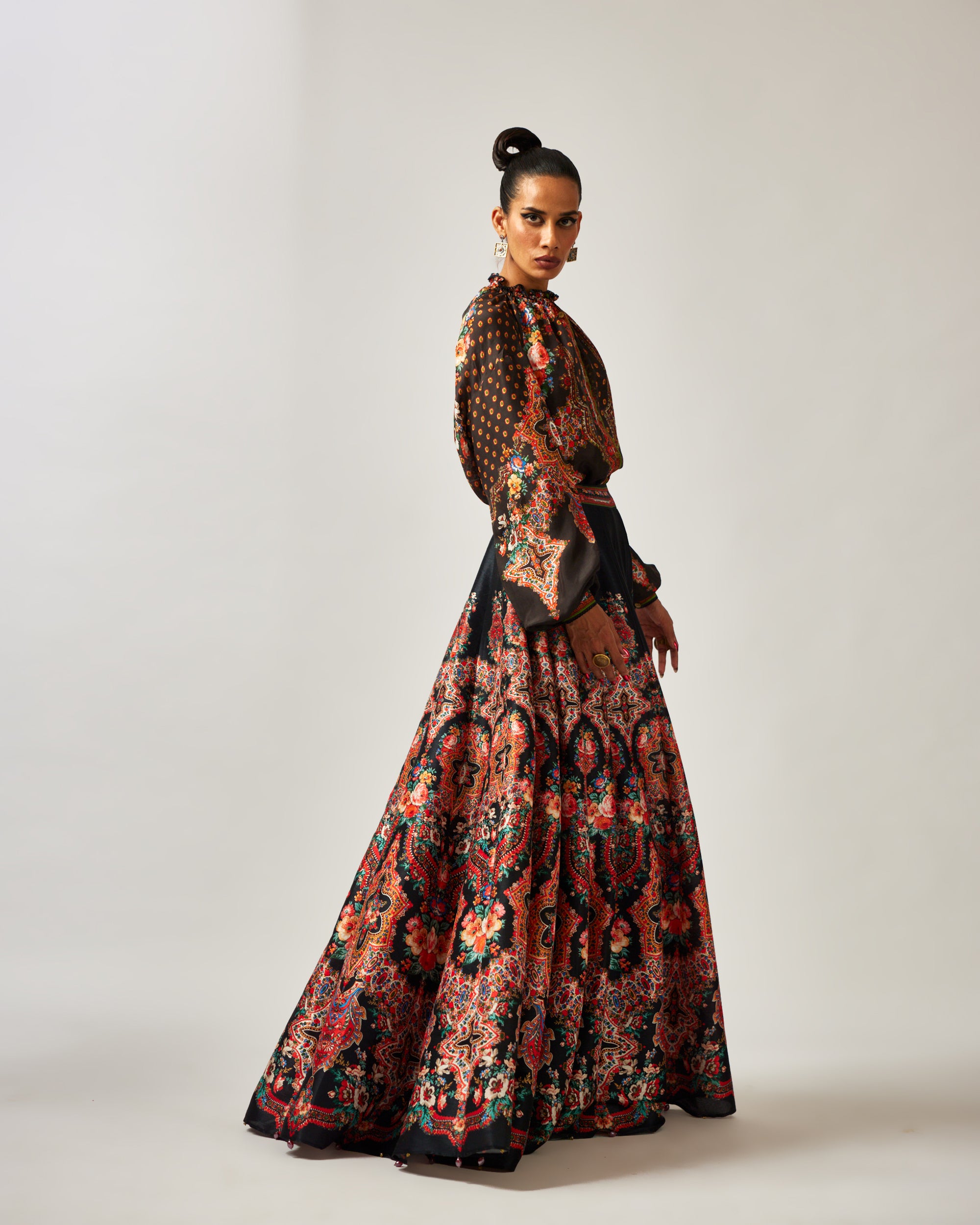 mon amour : Larisa Leela - Black/Orange