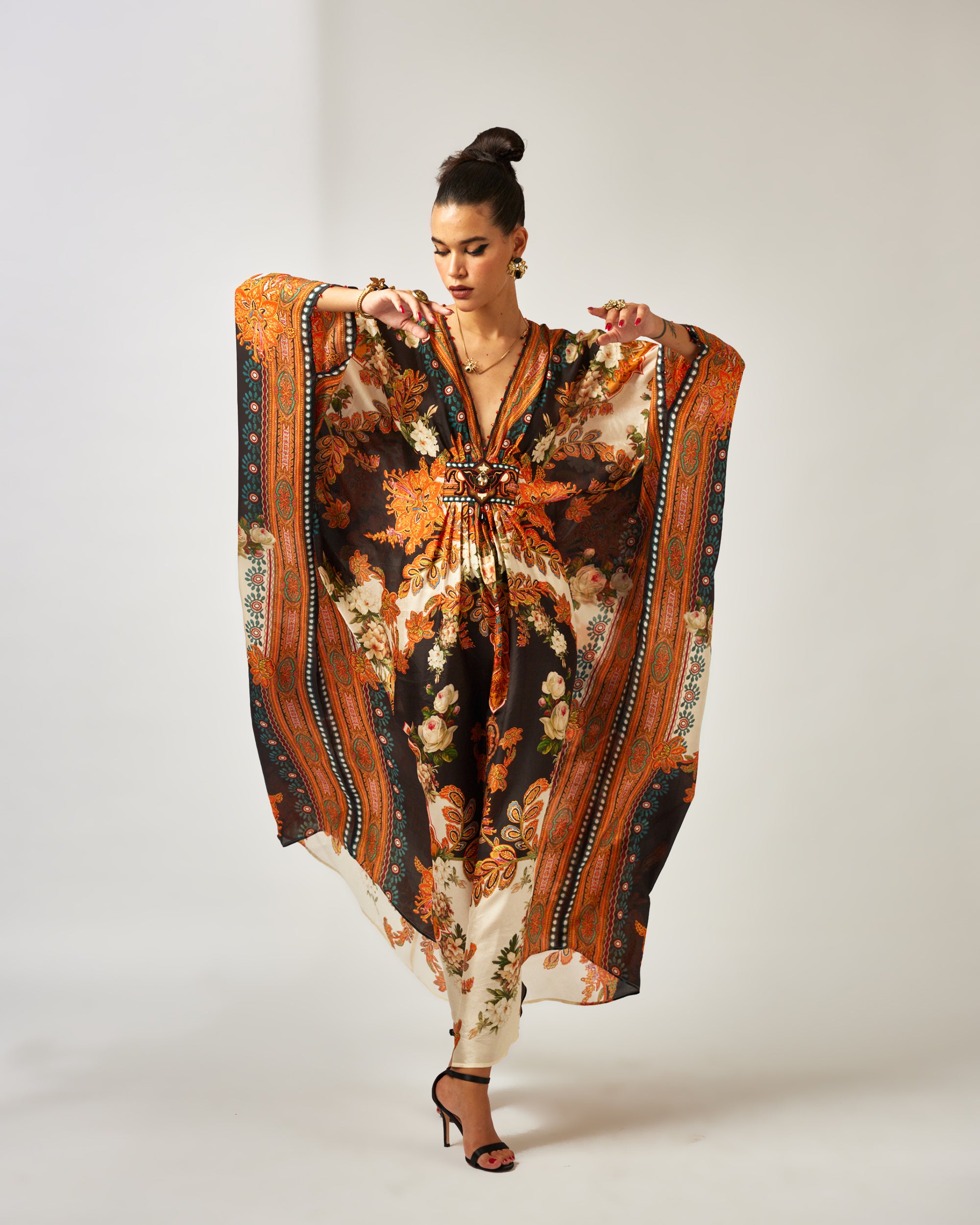 mon amour : Imama - Orange/Black