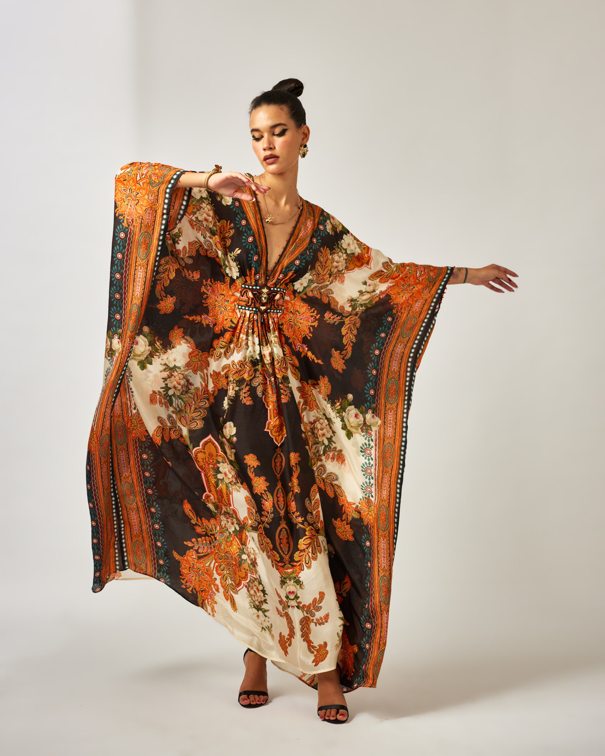 mon amour : Imama - Orange/Black
