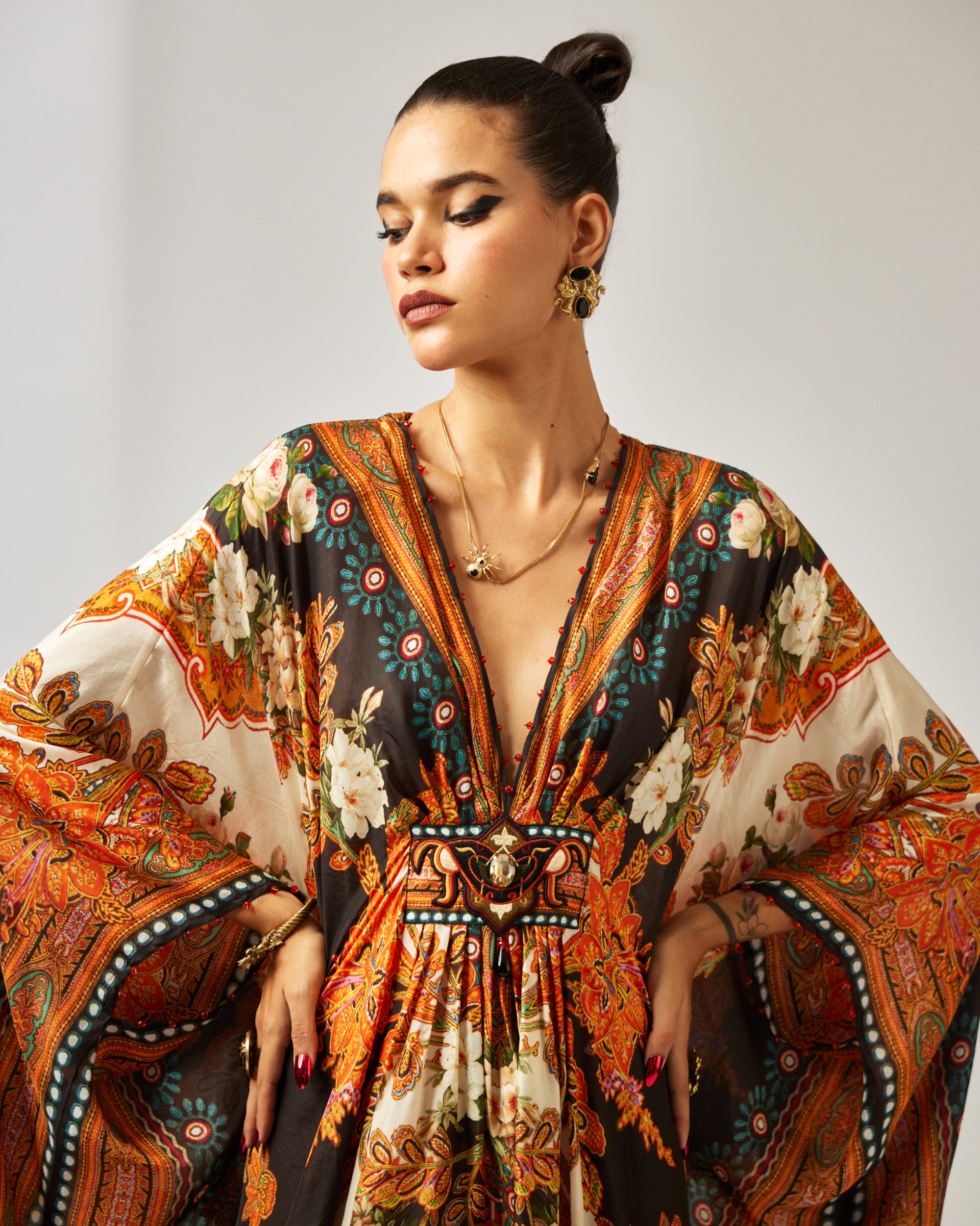 mon amour : Imama - Orange/Black