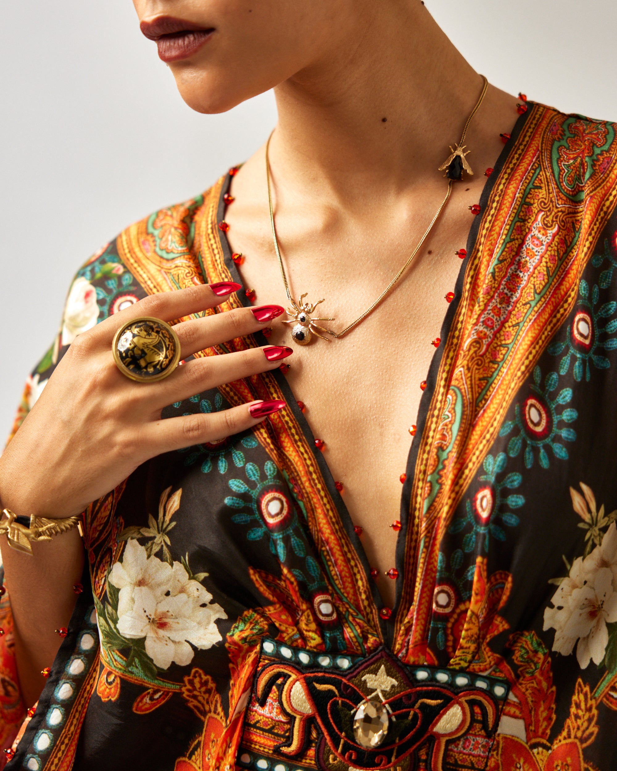 mon amour : Imama - Orange/Black