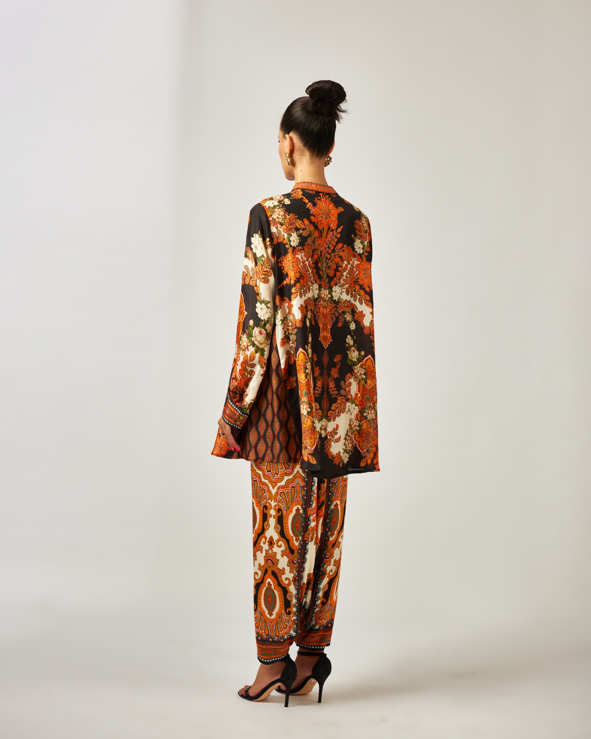 mon amour : Basheera/Maimouna - Orange/Black