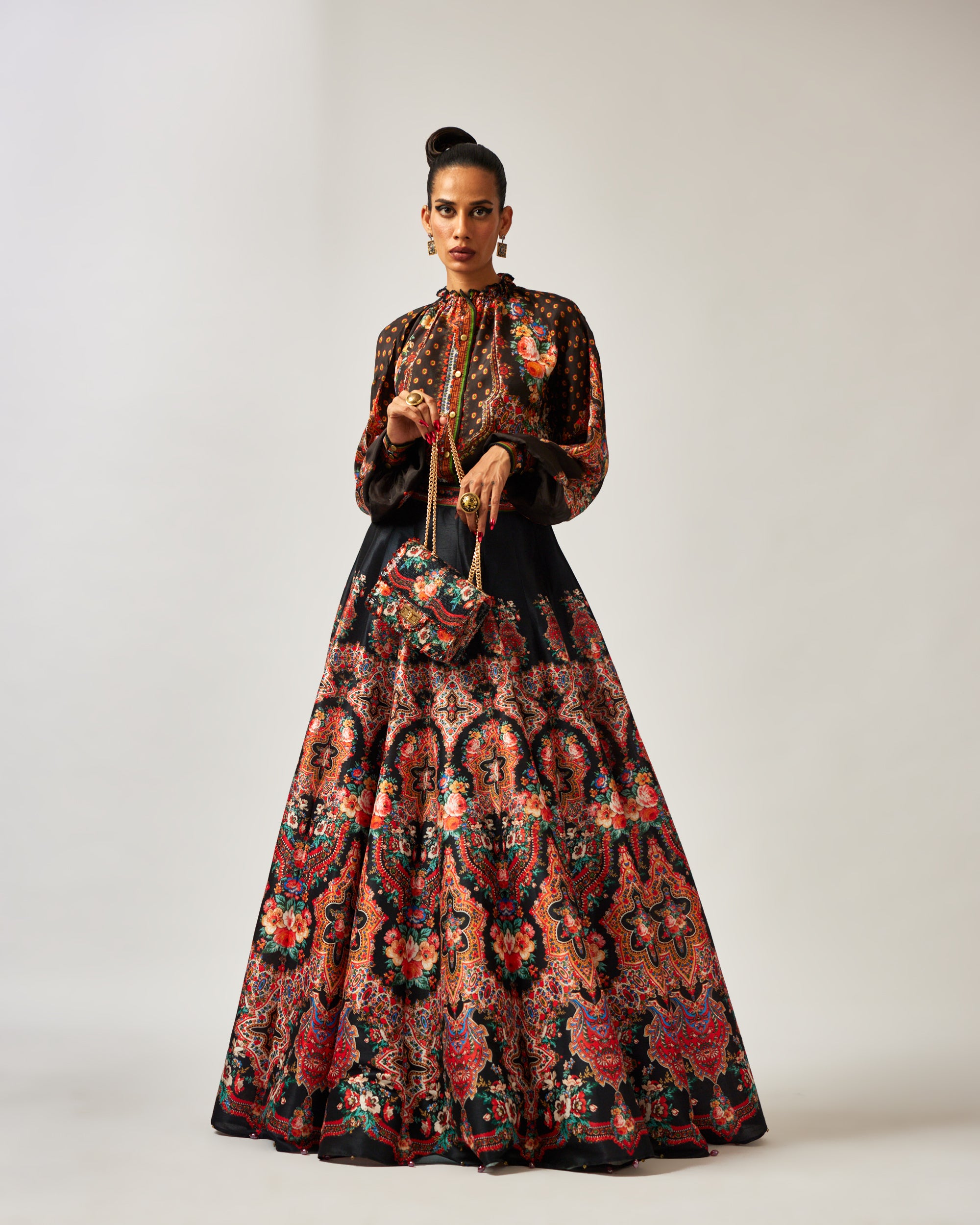 mon amour : Larisa Leela - Black/Orange
