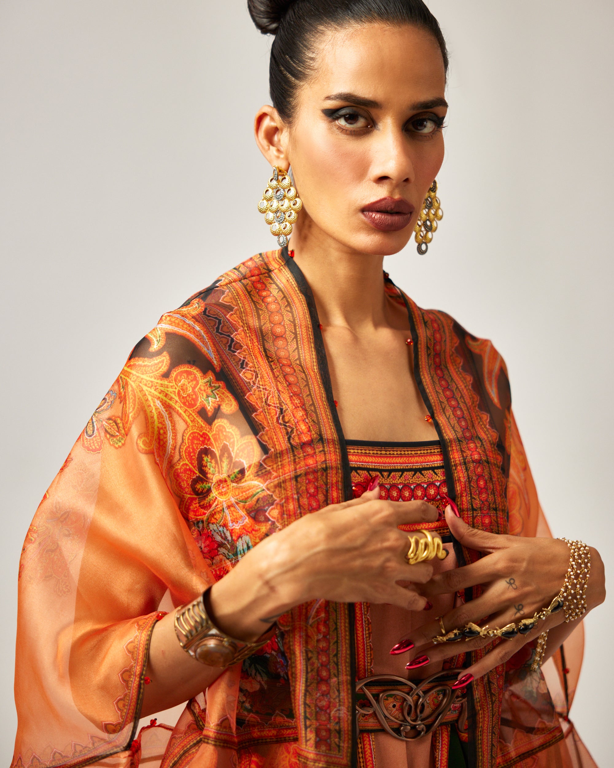 mon amour : Rambha - Black/Orange