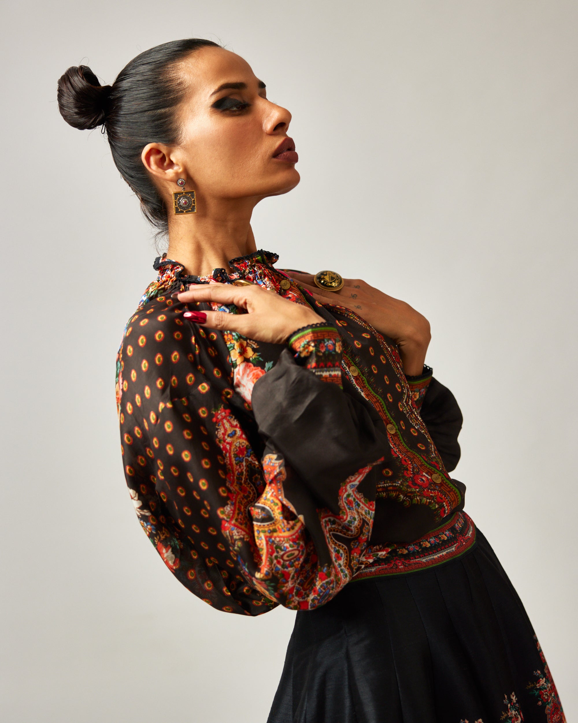 mon amour : Larisa Leela - Black/Orange