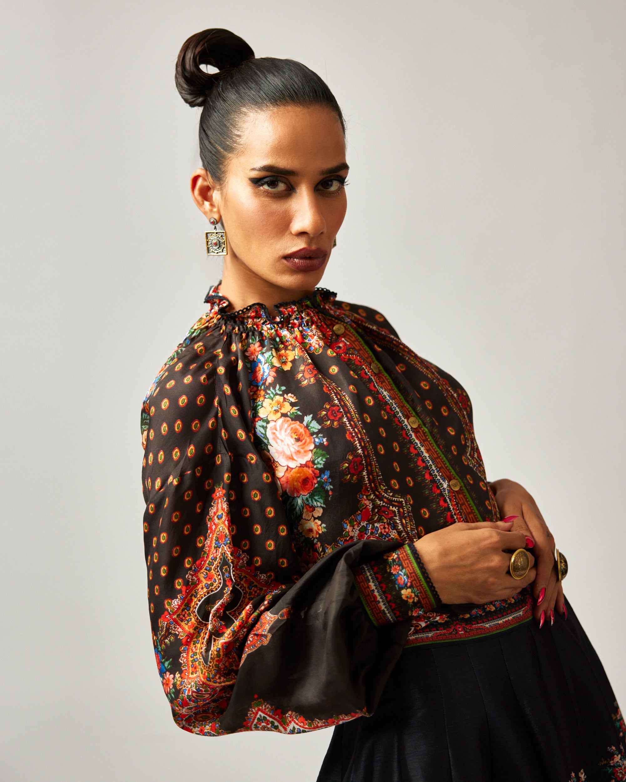 mon amour : Larisa Leela - Black/Orange