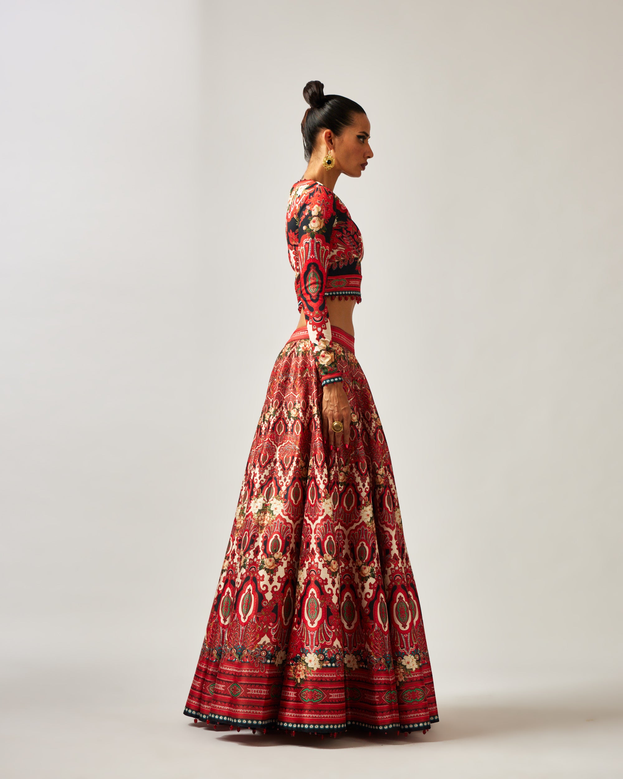 mon amour : Leela - Red/Ivory