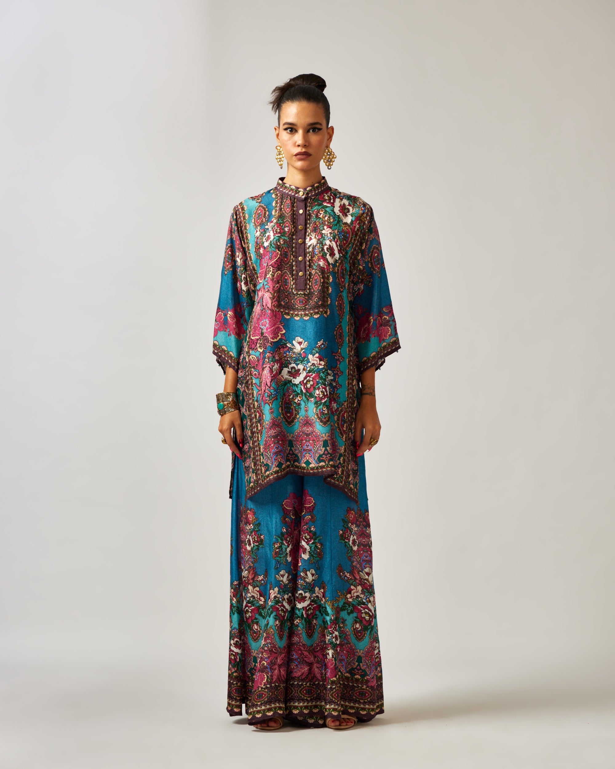 mon amour : Ghazal/Gharara - Blue