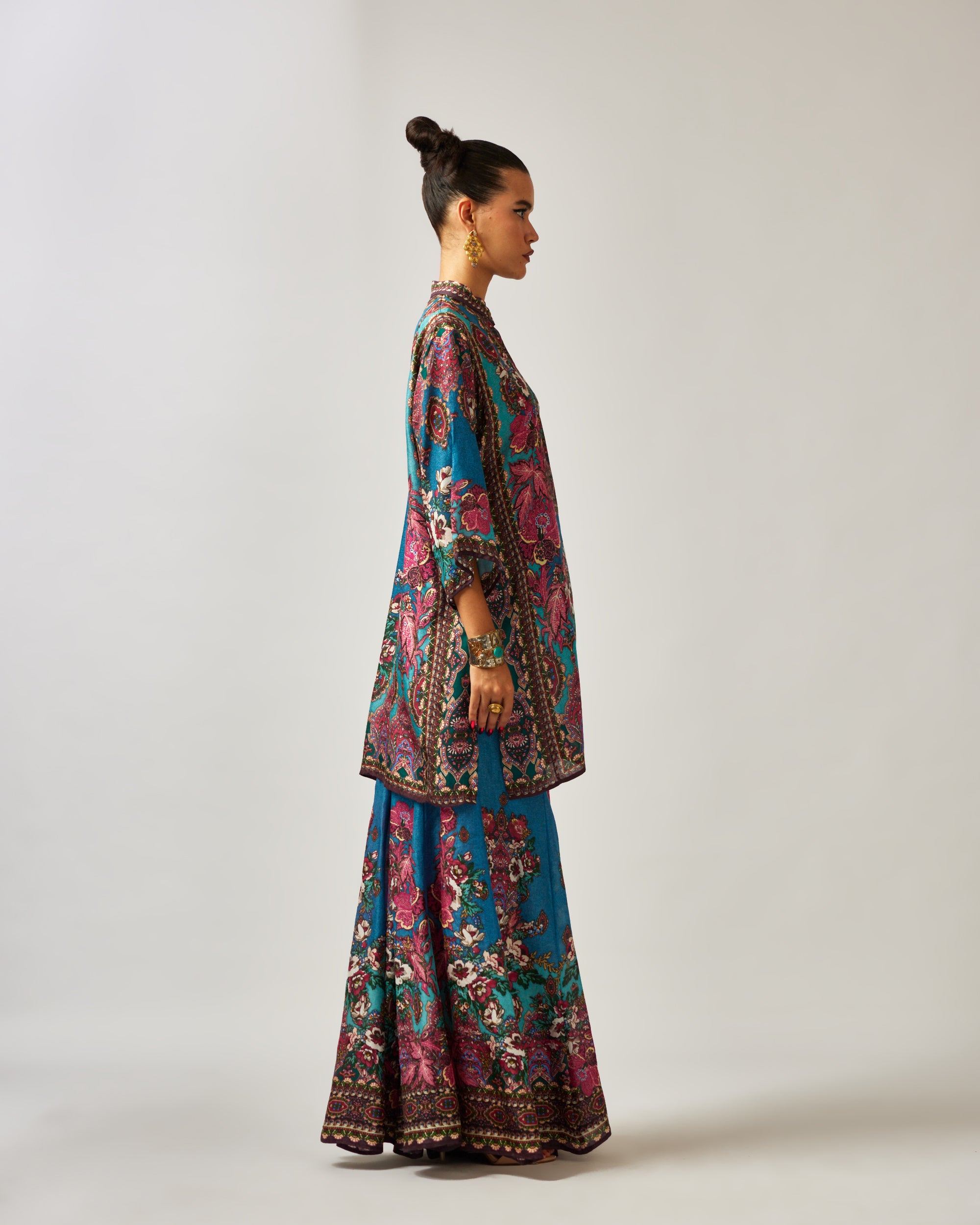mon amour : Ghazal/Gharara - Blue