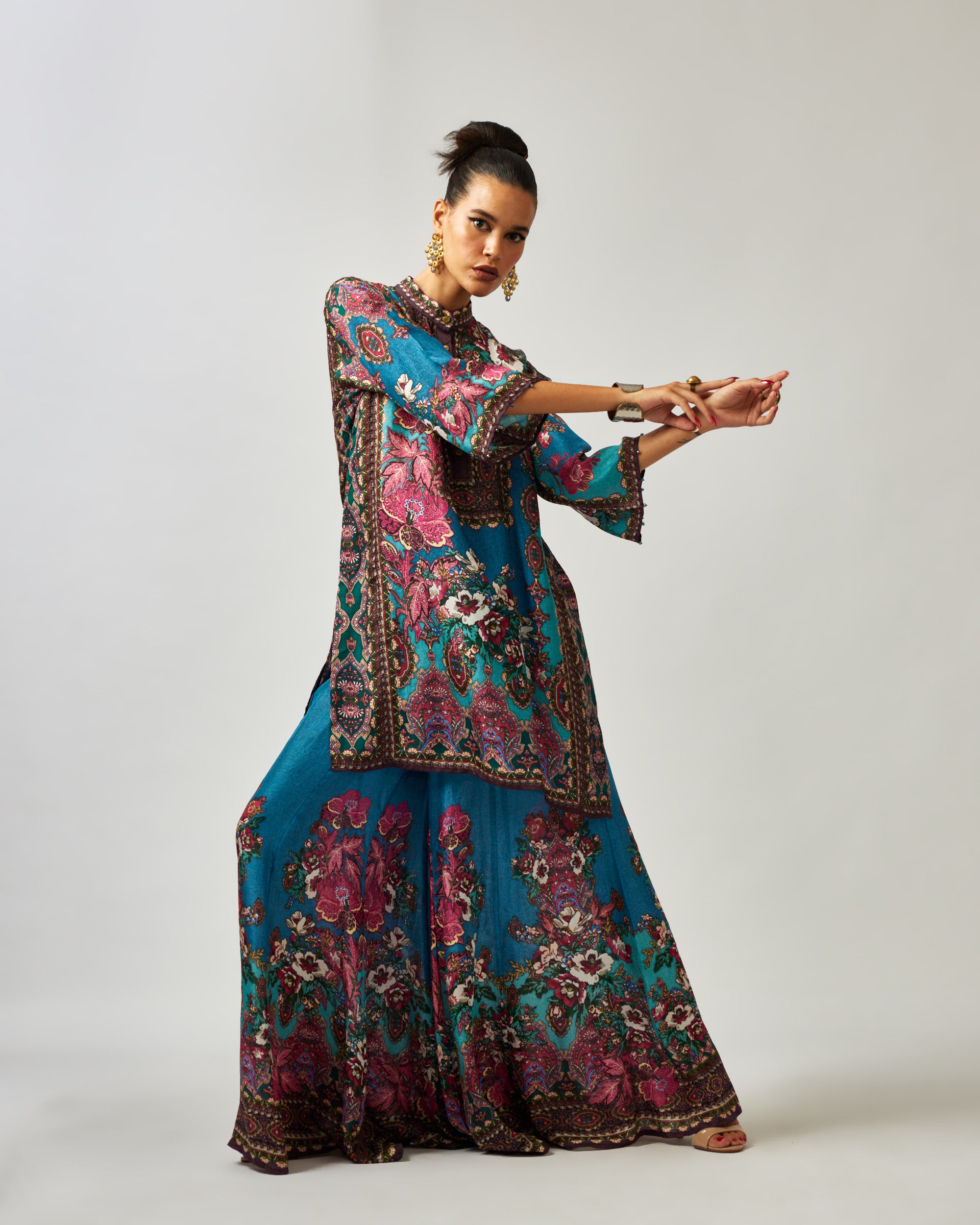 mon amour : Ghazal/Gharara - Blue