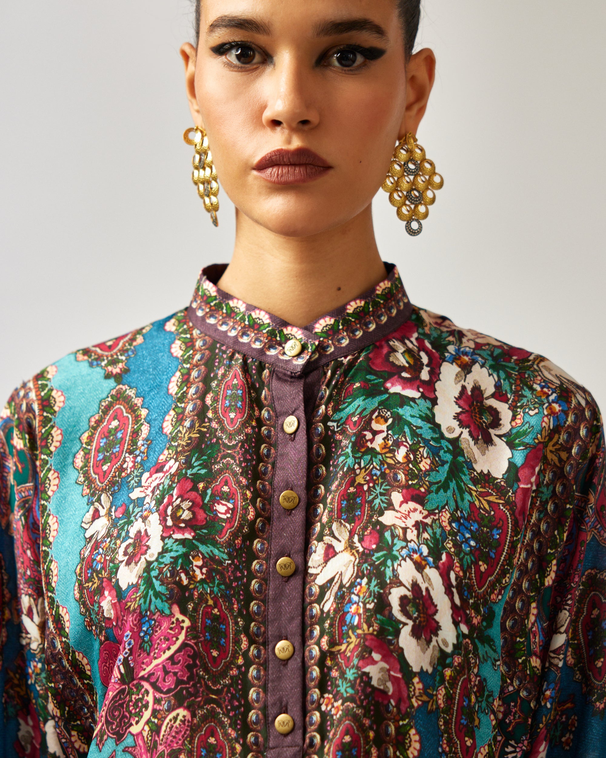 mon amour : Ghazal/Gharara - Blue