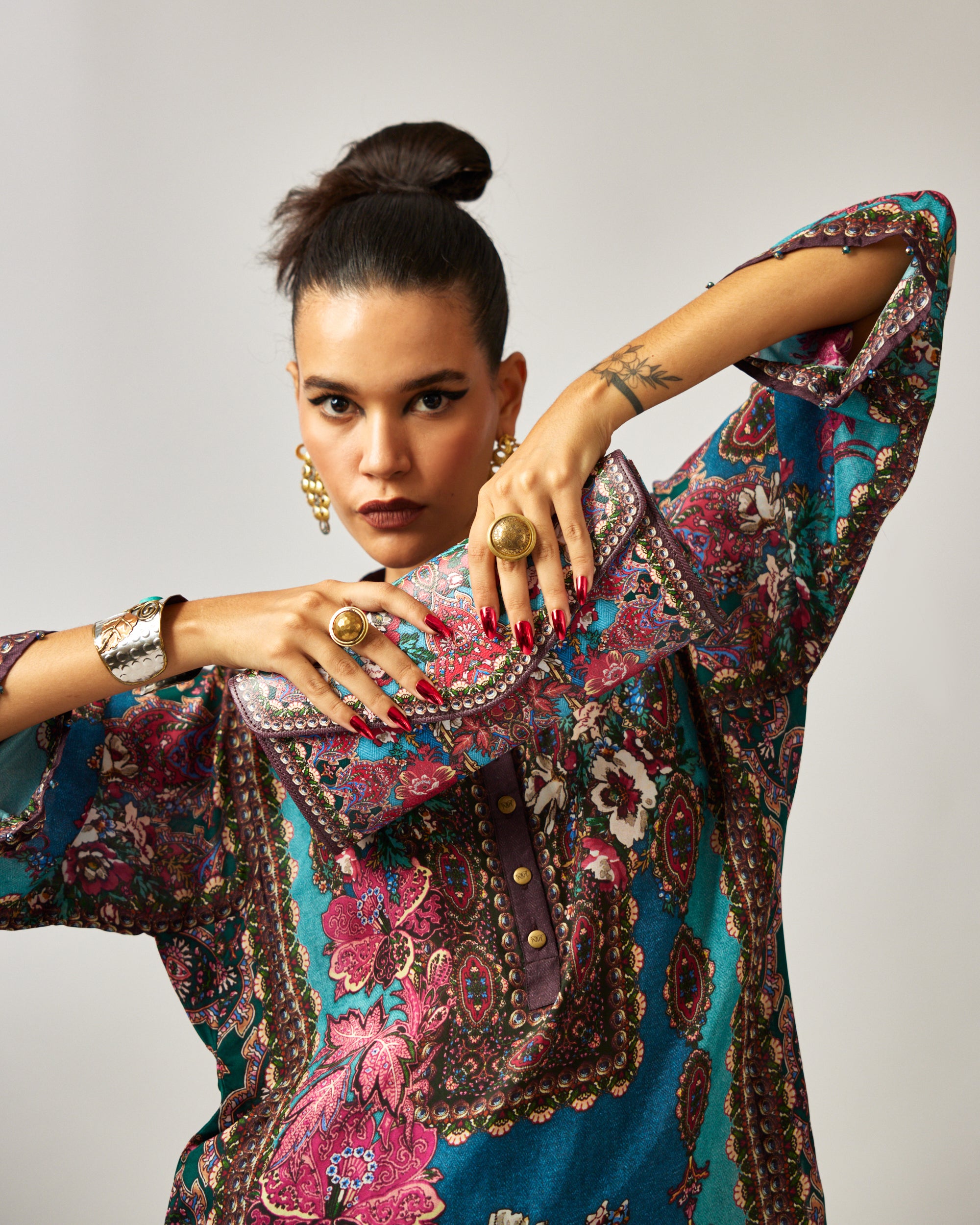 mon amour : Ghazal/Gharara - Blue