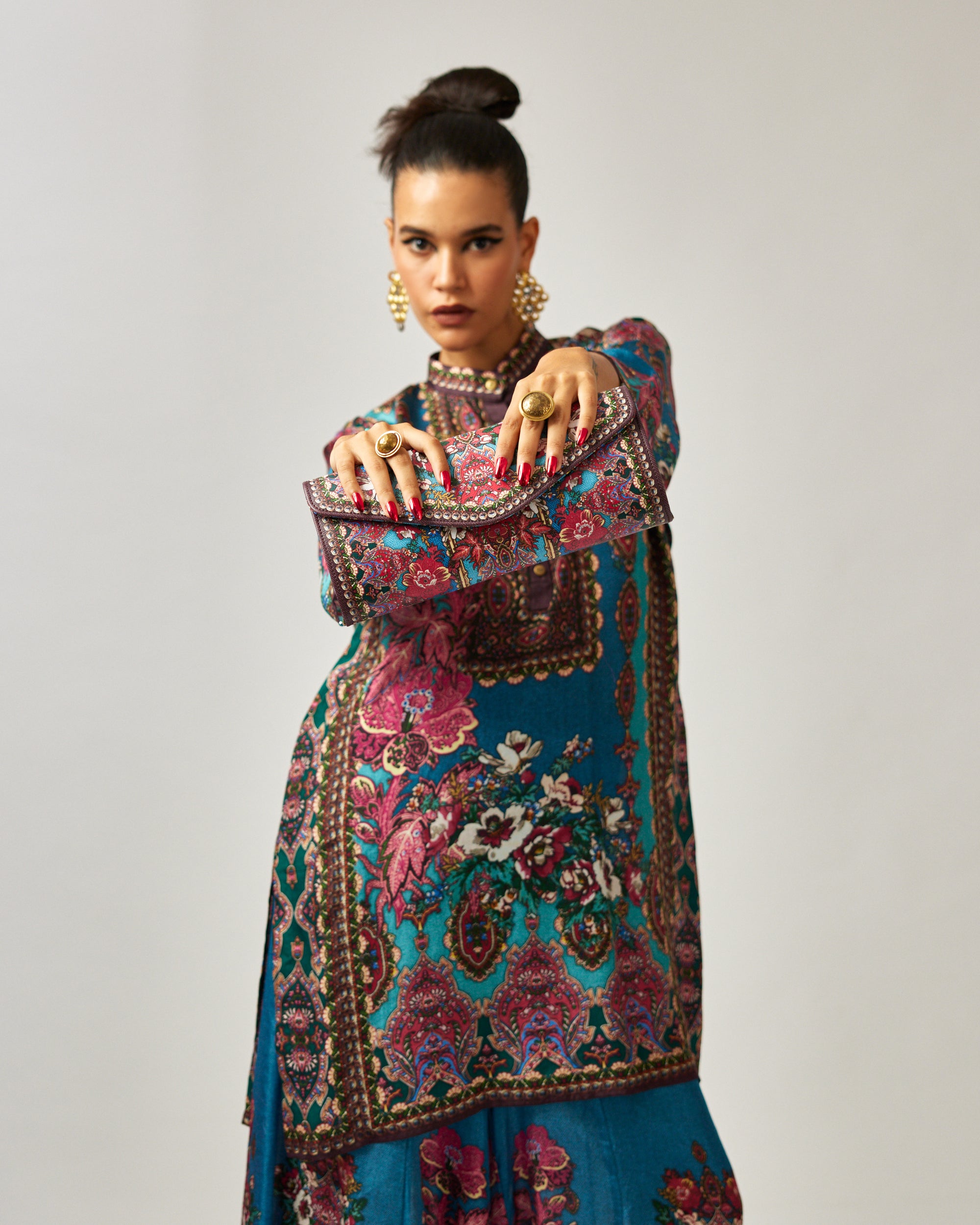 mon amour : Ghazal/Gharara - Blue