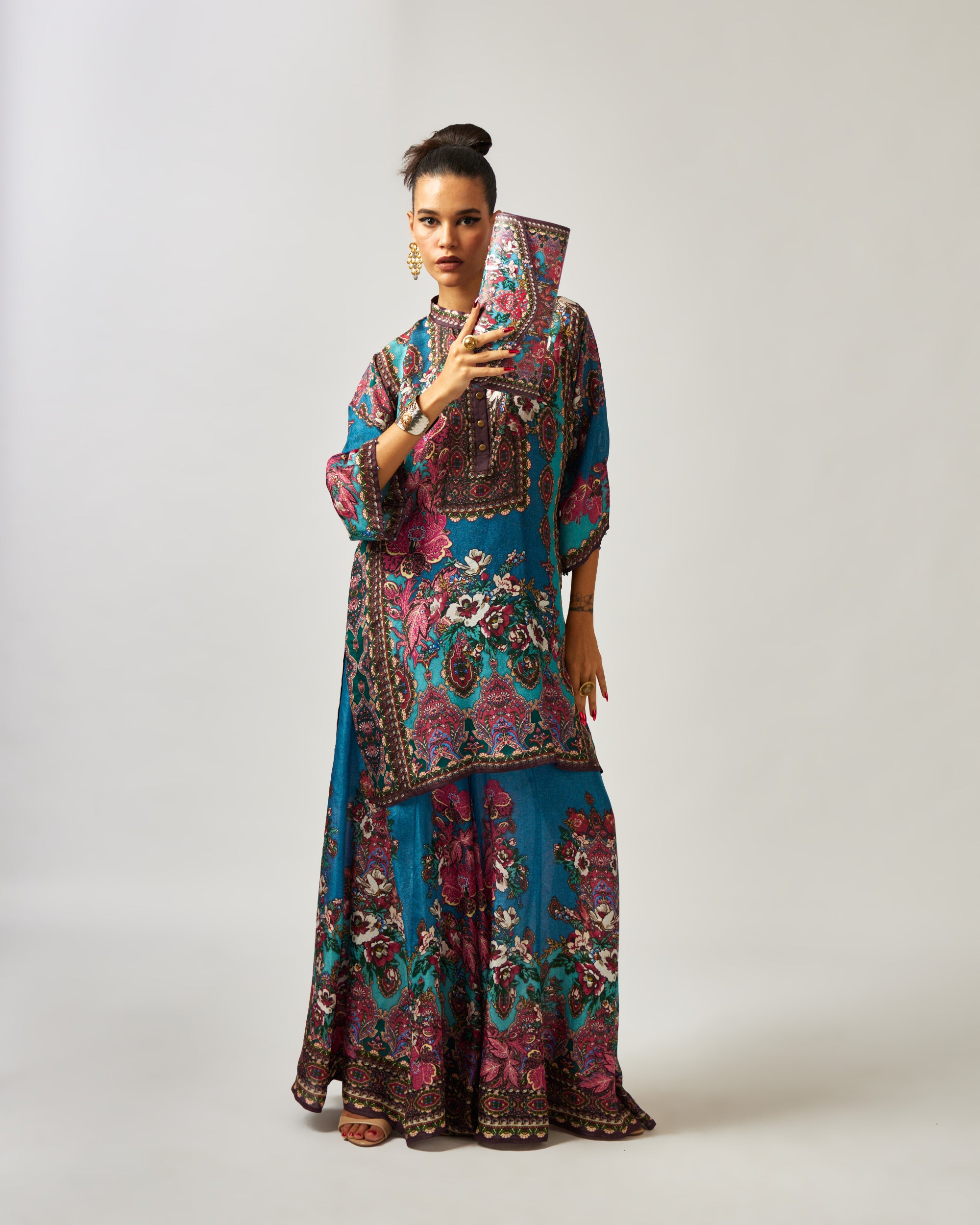 mon amour : Ghazal/Gharara - Blue