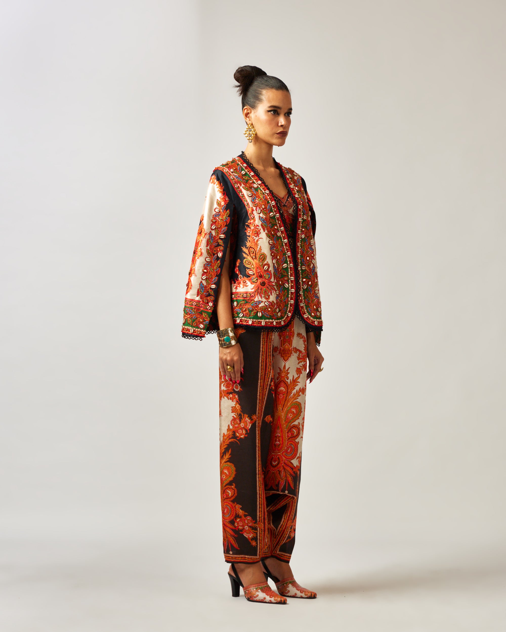 mon amour : Madina - Black/Orange