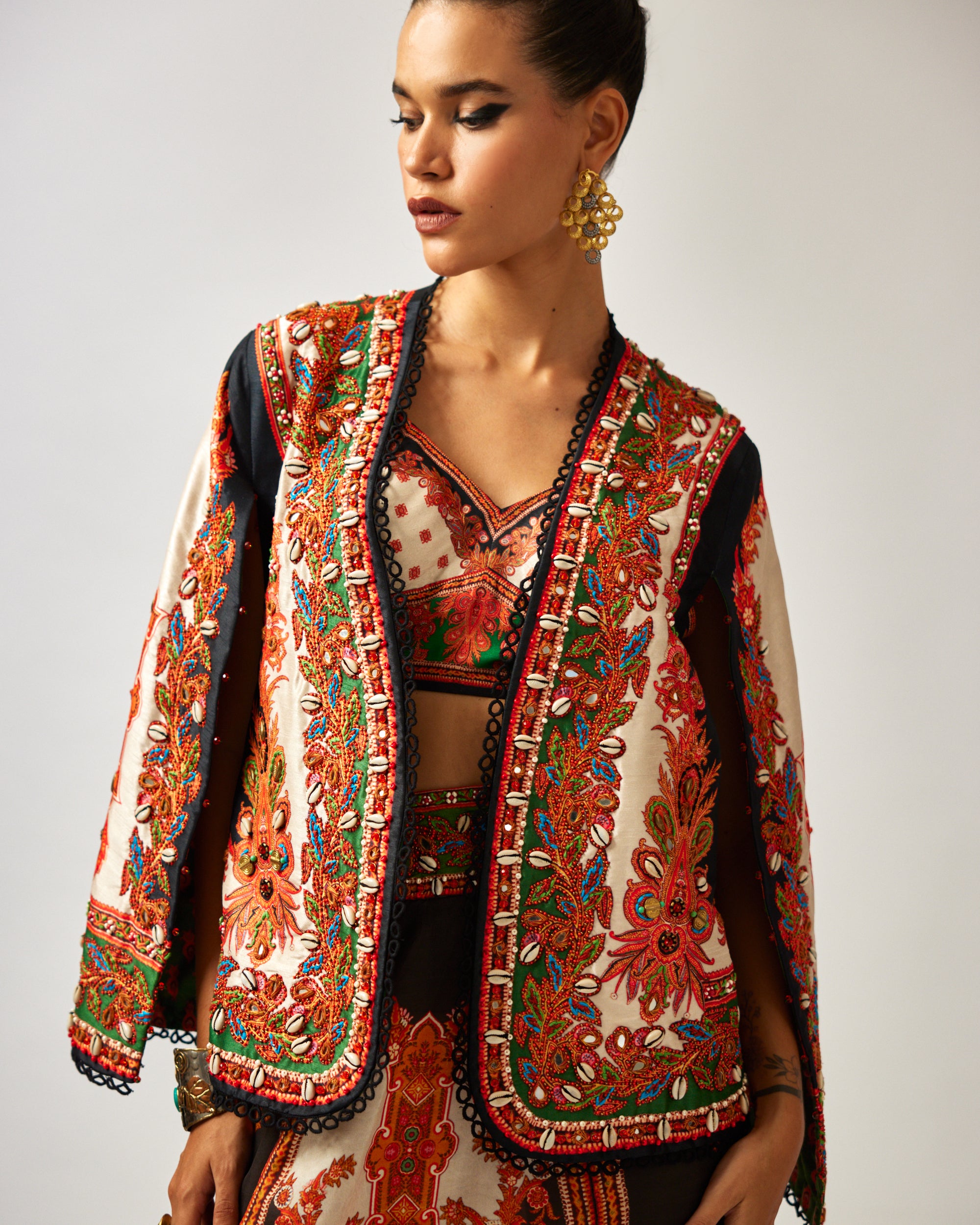 mon amour : Madina - Black/Orange