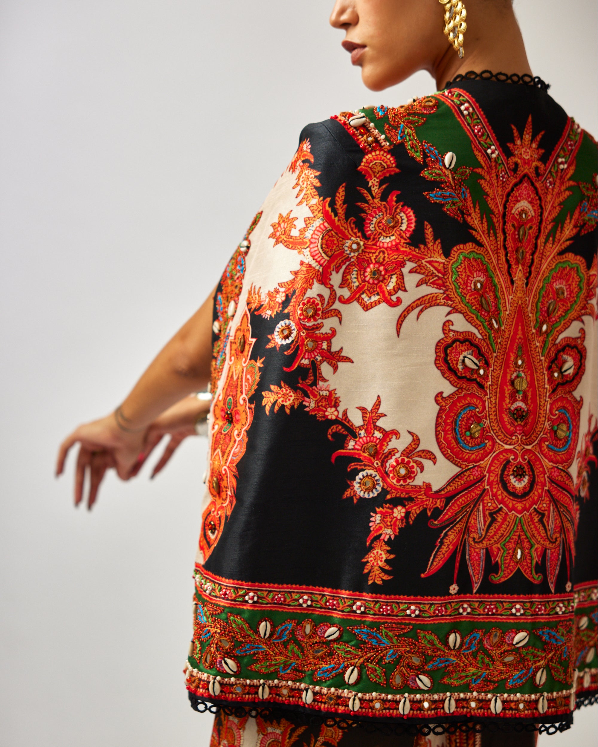 mon amour : Madina - Black/Orange