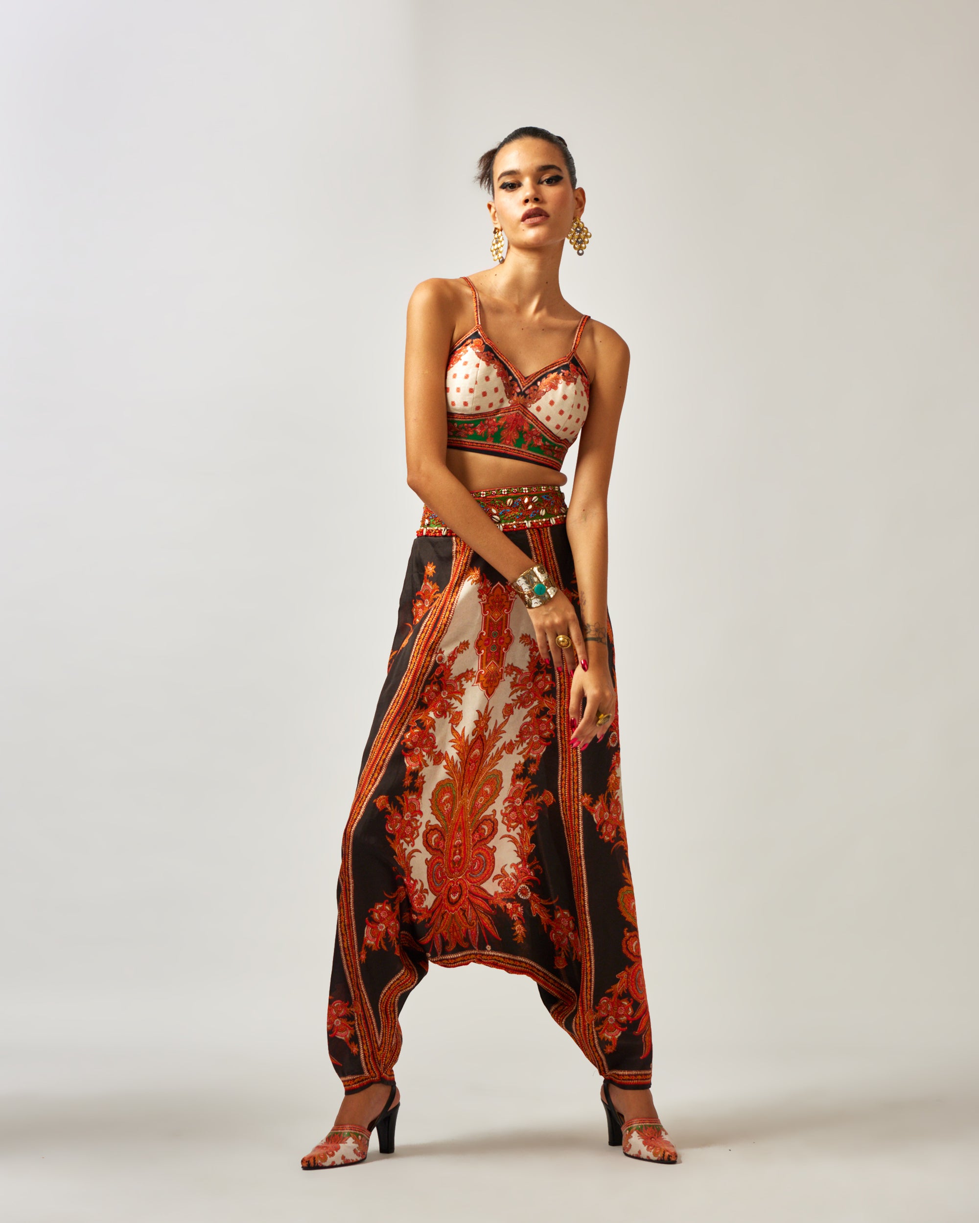 mon amour : Madina - Black/Orange