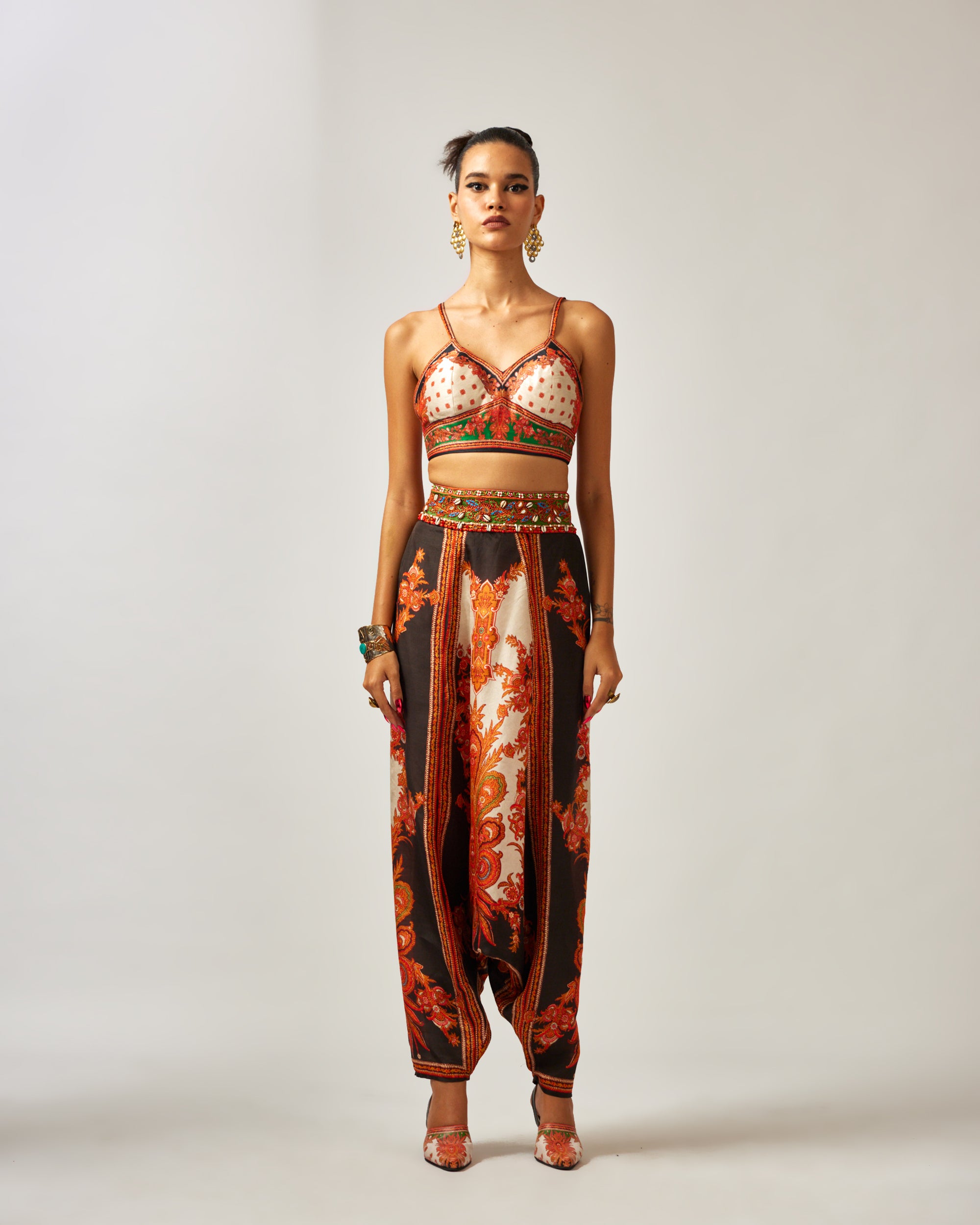 mon amour : Madina - Black/Orange