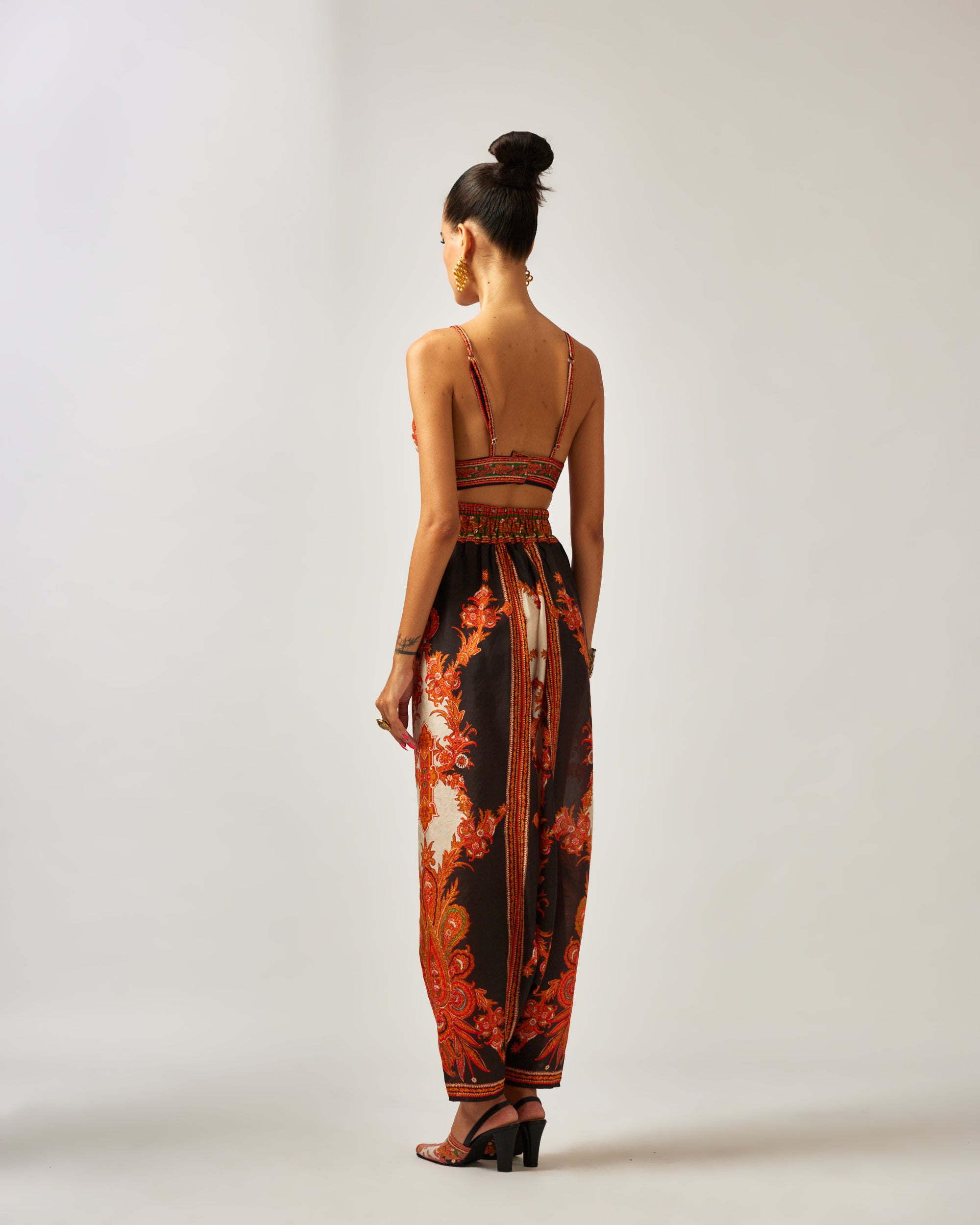 mon amour : Madina - Black/Orange