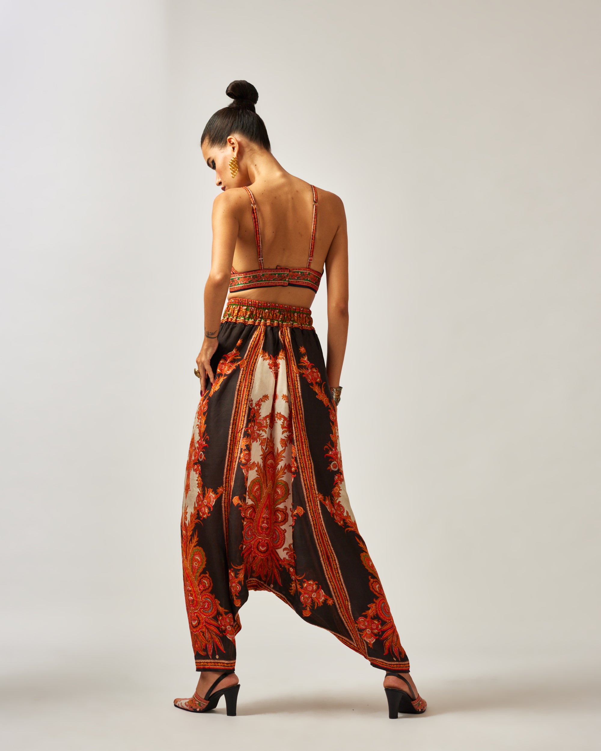 mon amour : Madina - Black/Orange