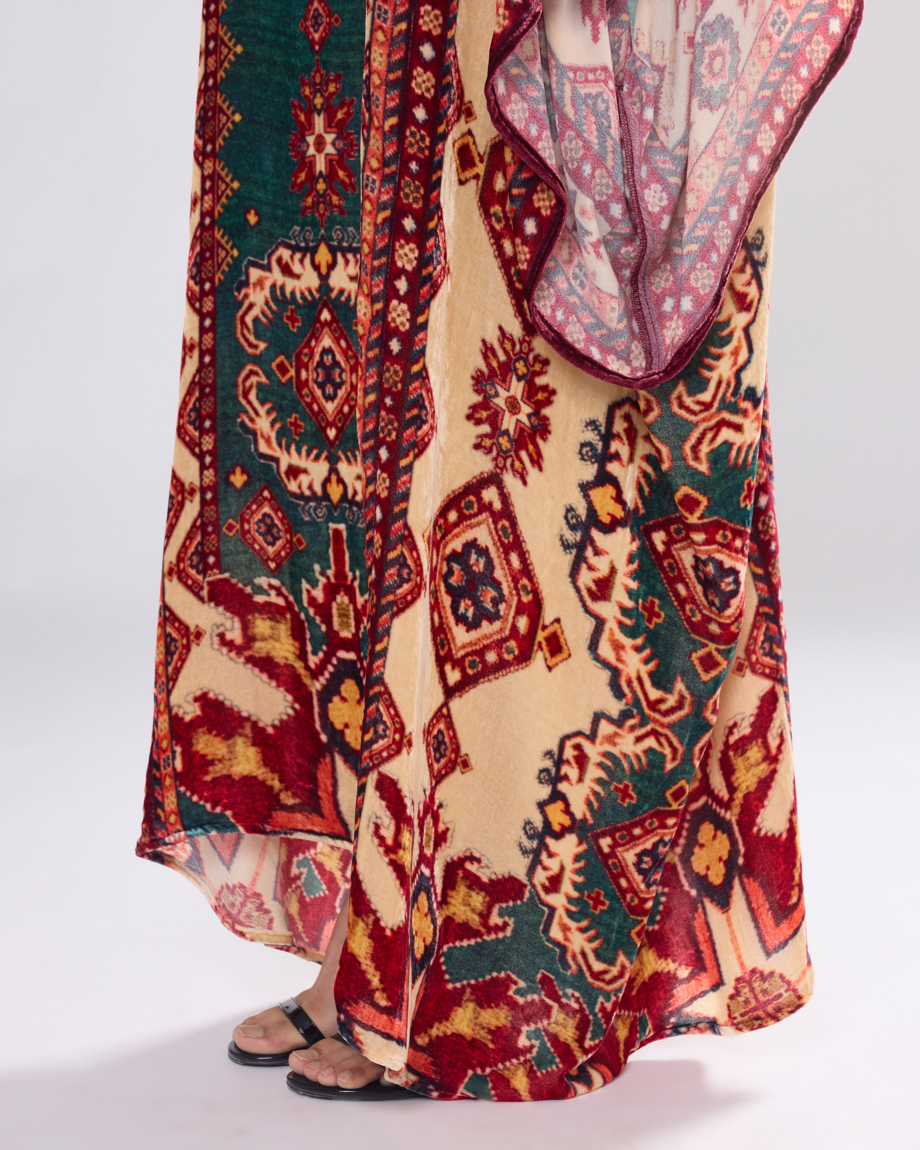Arabian Nights : Beatrice - Teal/Red