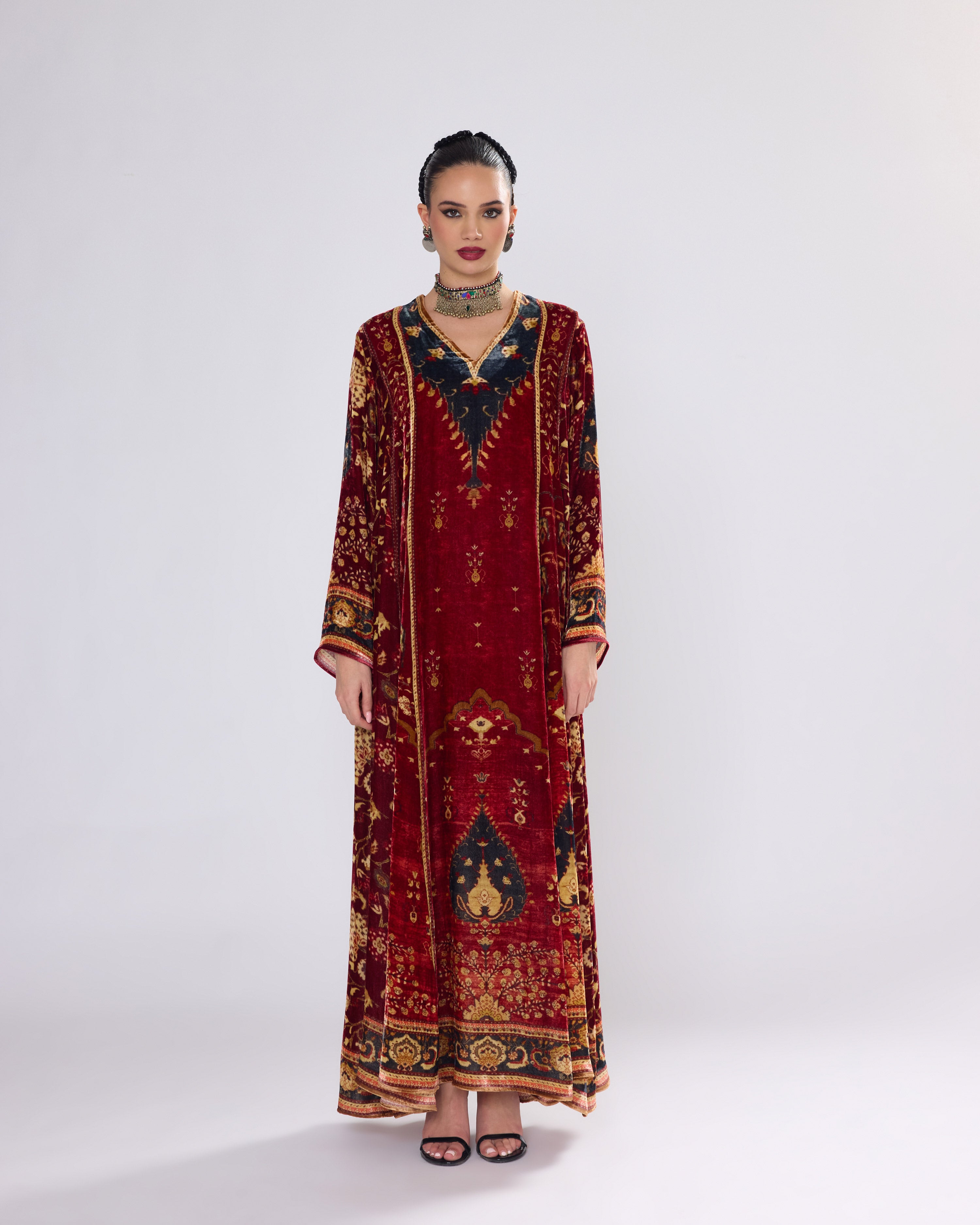 Arabian Nights : Adavi - Red/Gold
