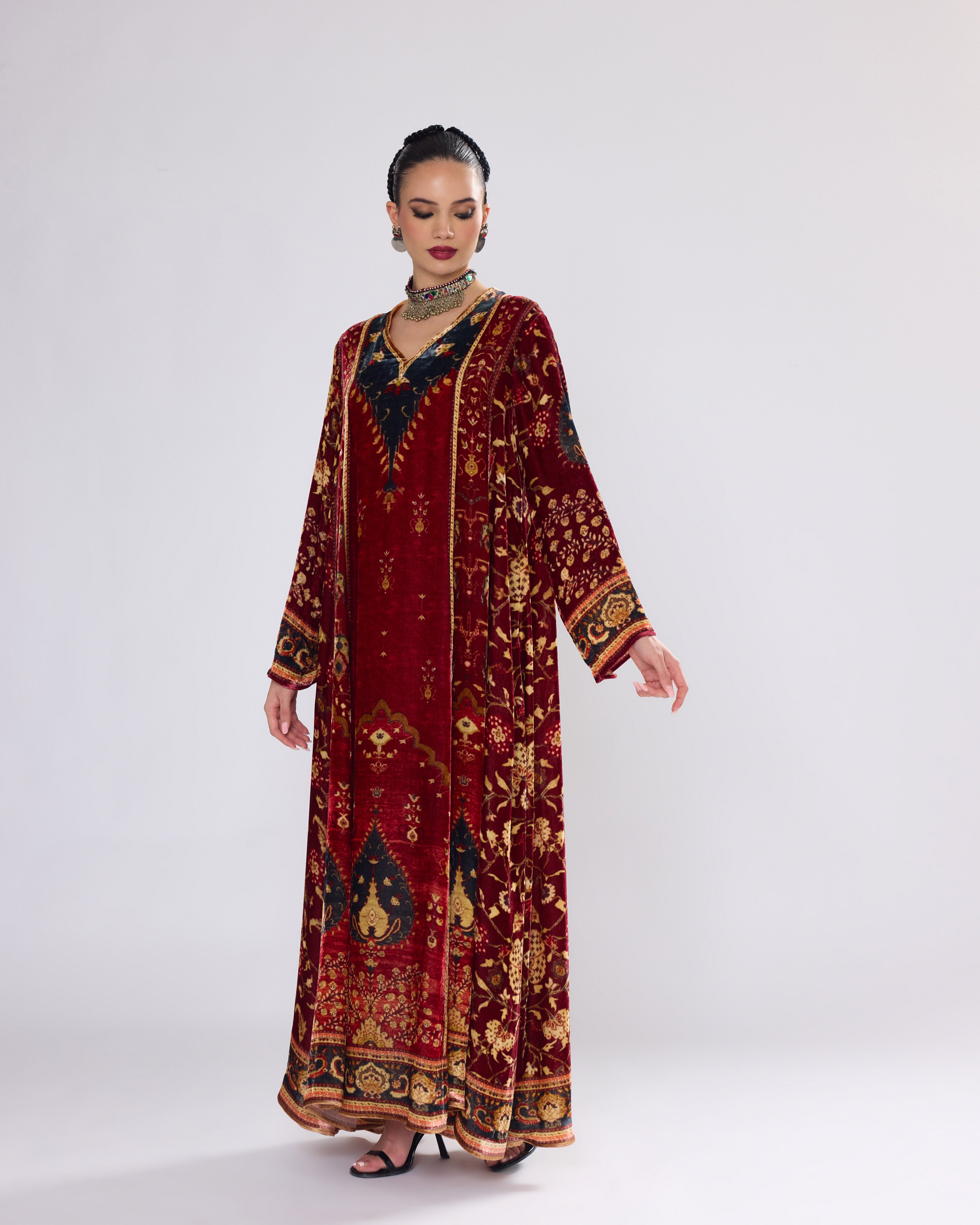 Arabian Nights : Adavi - Red/Gold