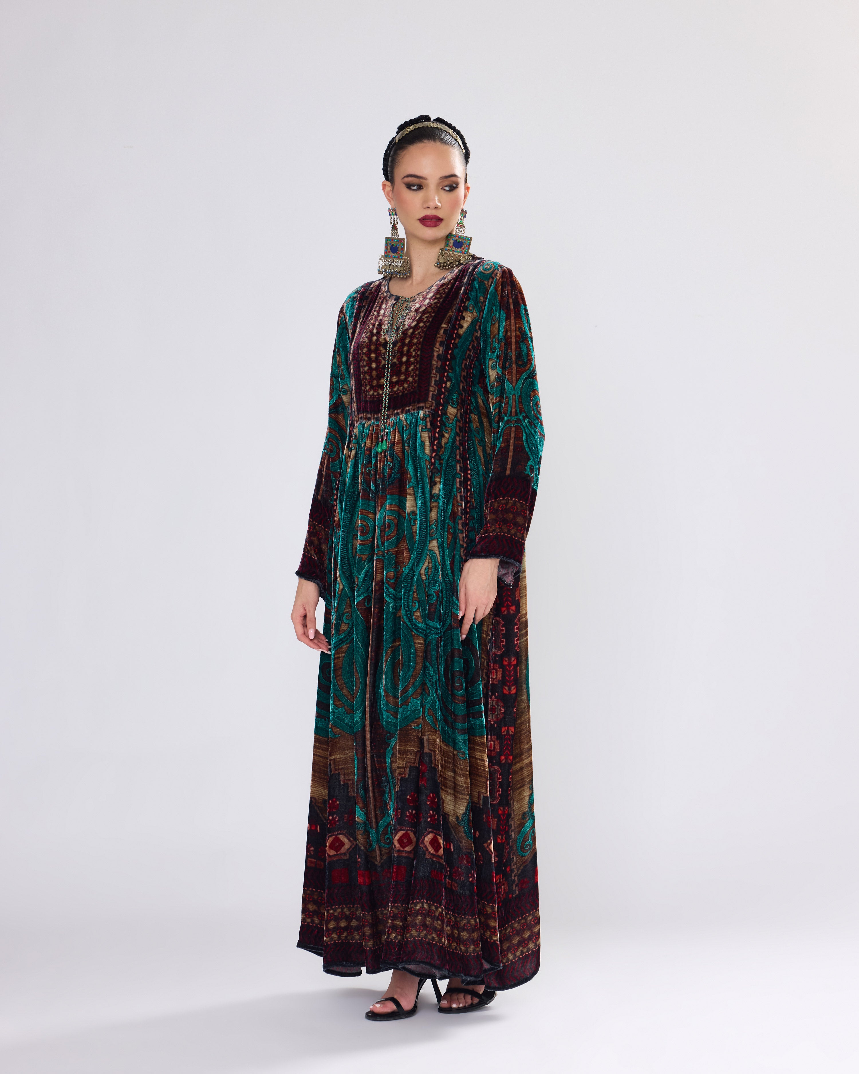 Arabian Nights : Anisha - Teal