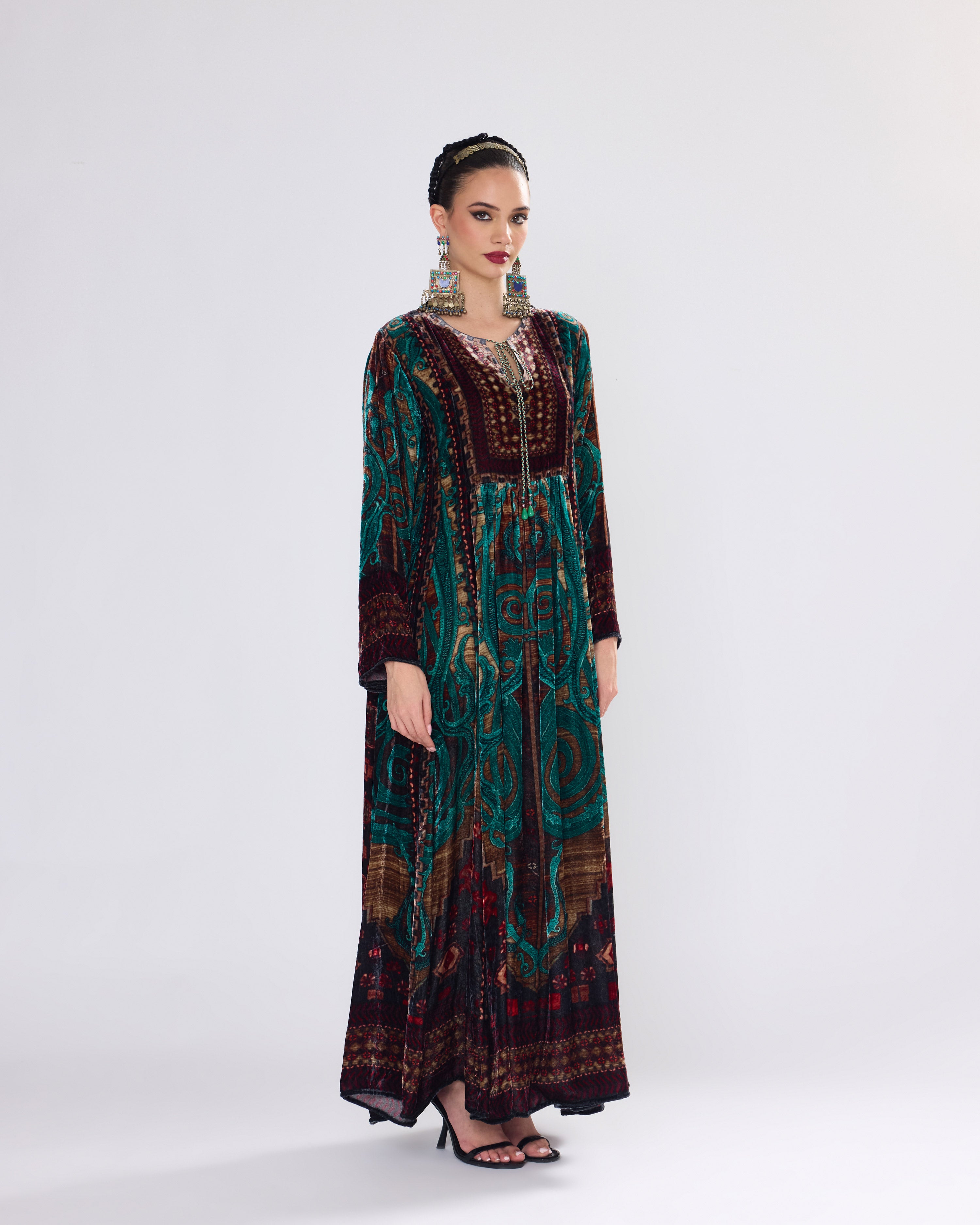 Arabian Nights : Anisha - Teal