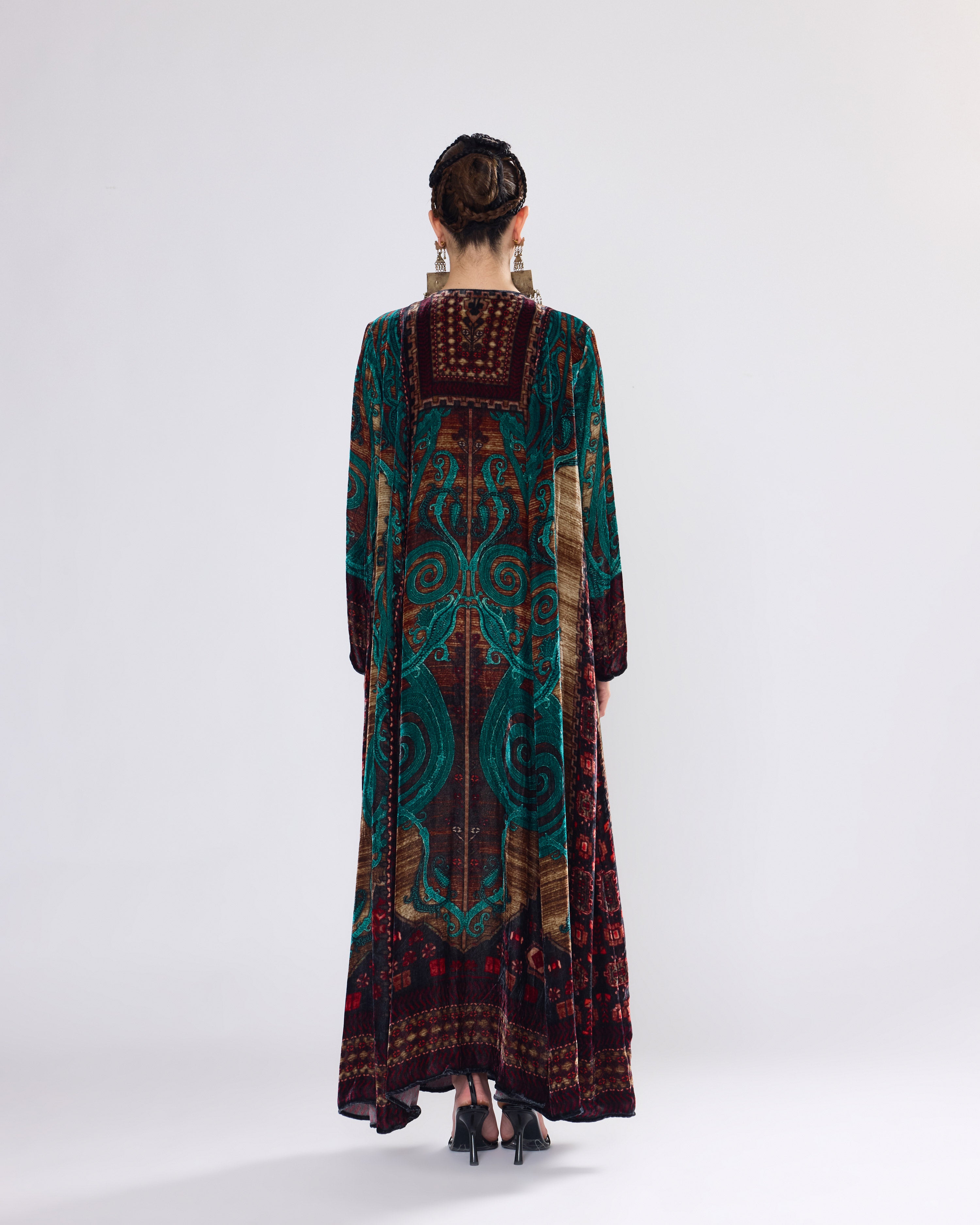 Arabian Nights : Anisha - Teal