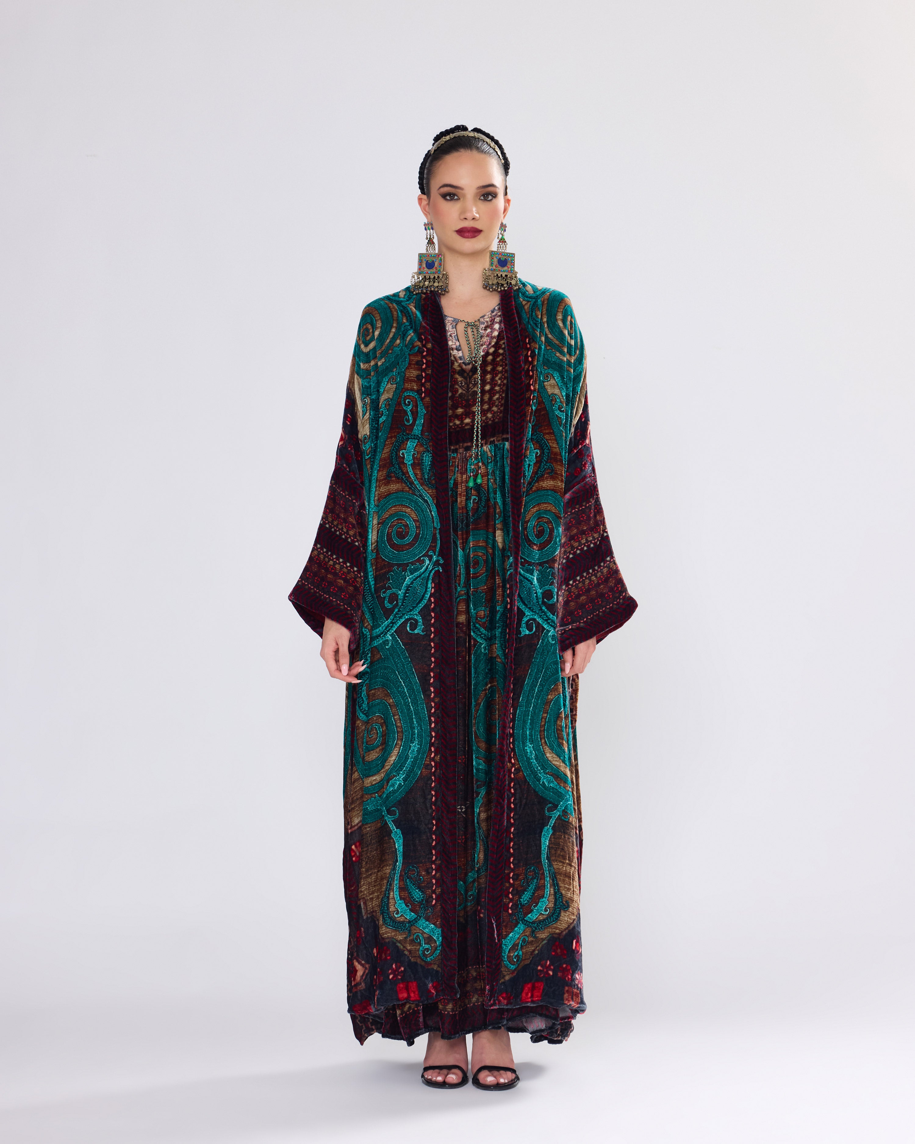 Arabian Nights : Abaya - Teal