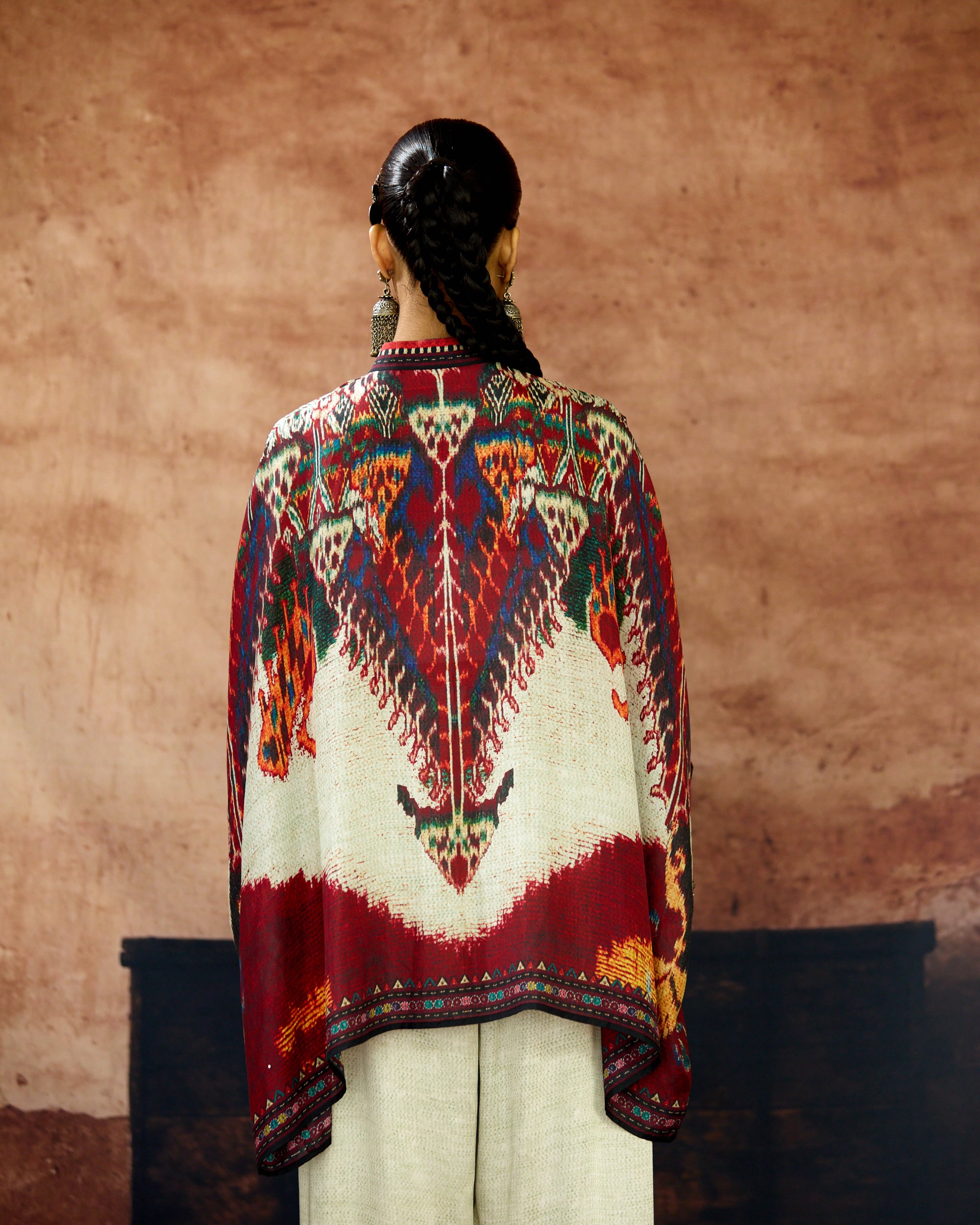 Kasbah : Chanel - Beige/Maroon