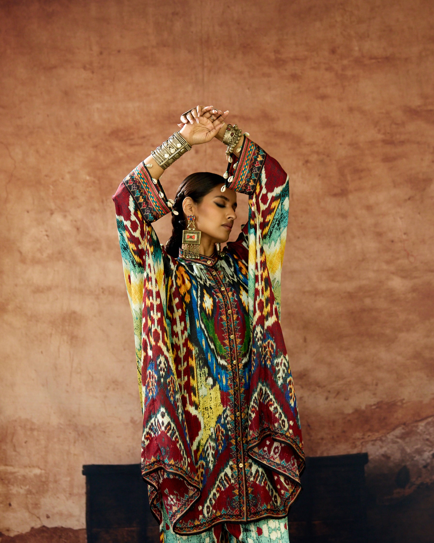 Kasbah : Dakota - Aqua/Lime