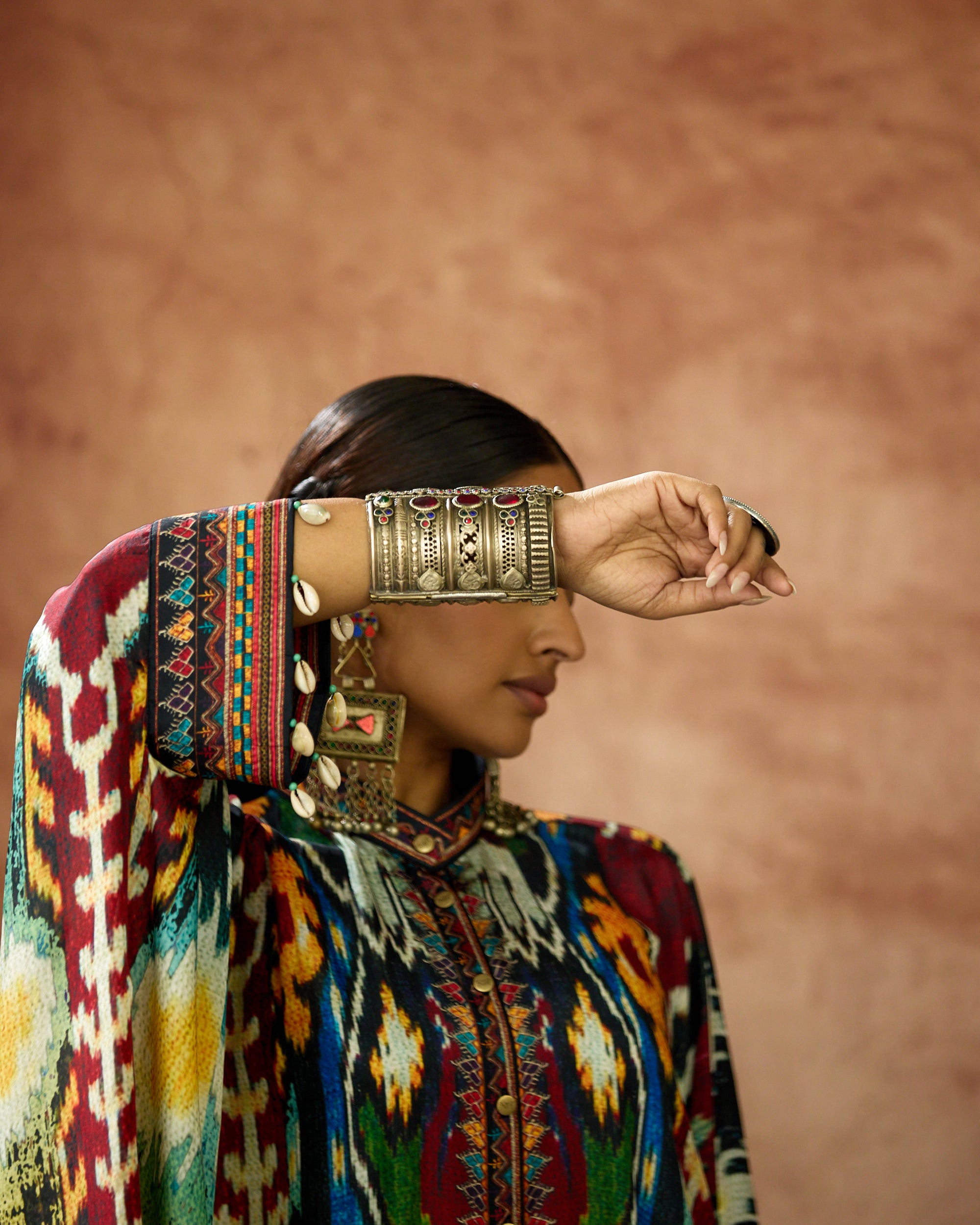 Kasbah : Dakota - Aqua/Lime