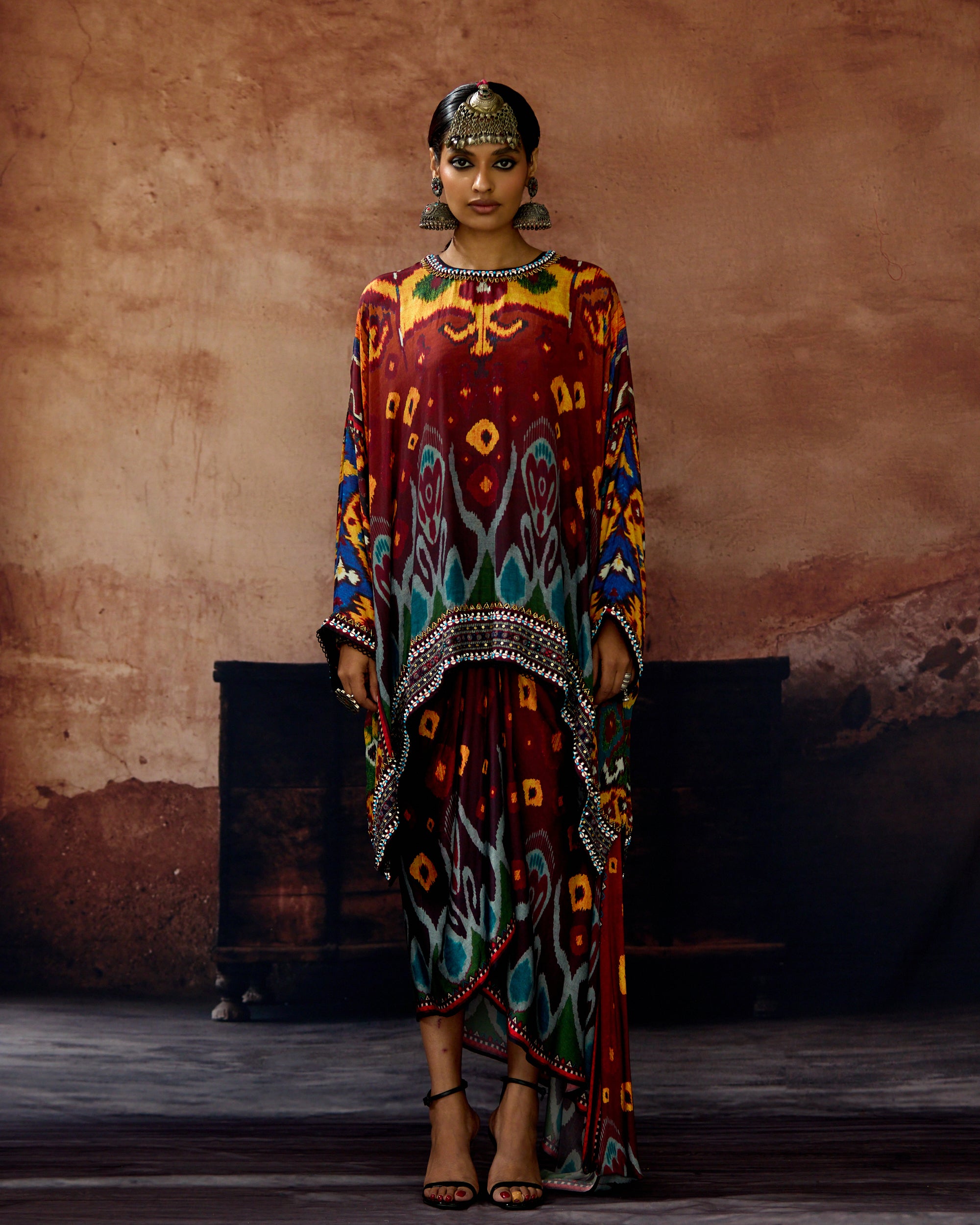 Kasbah : Insha - Rust/Maroon