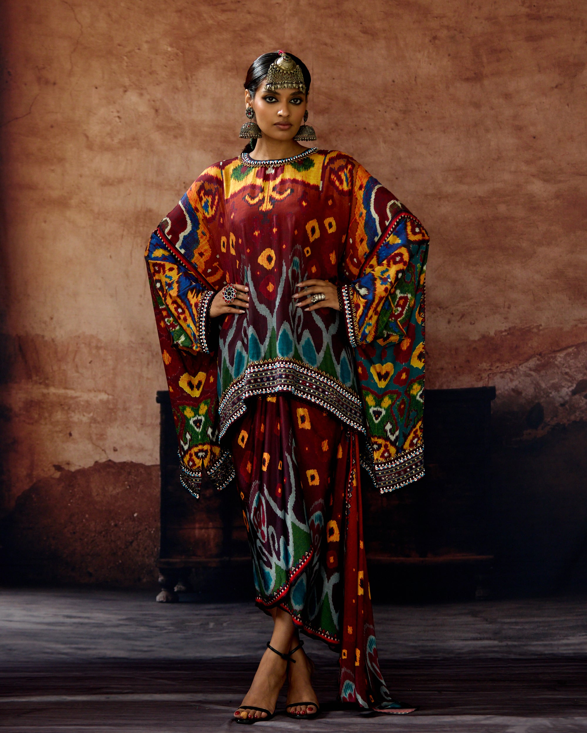 Kasbah : Insha - Rust/Maroon