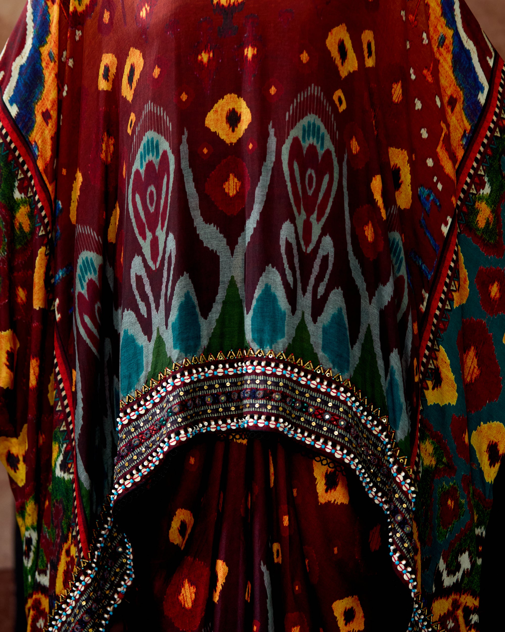 Kasbah : Insha - Rust/Maroon