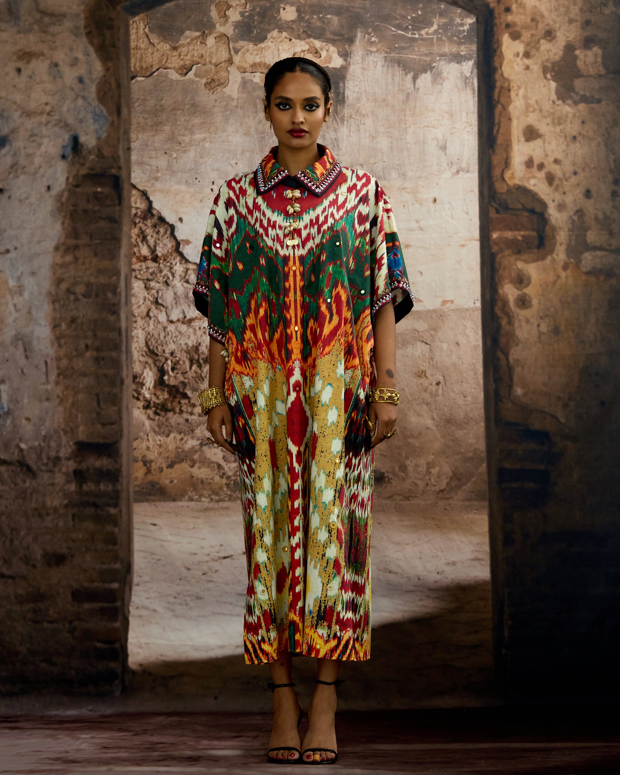 Kasbah : Brianna - Beige/Mustard